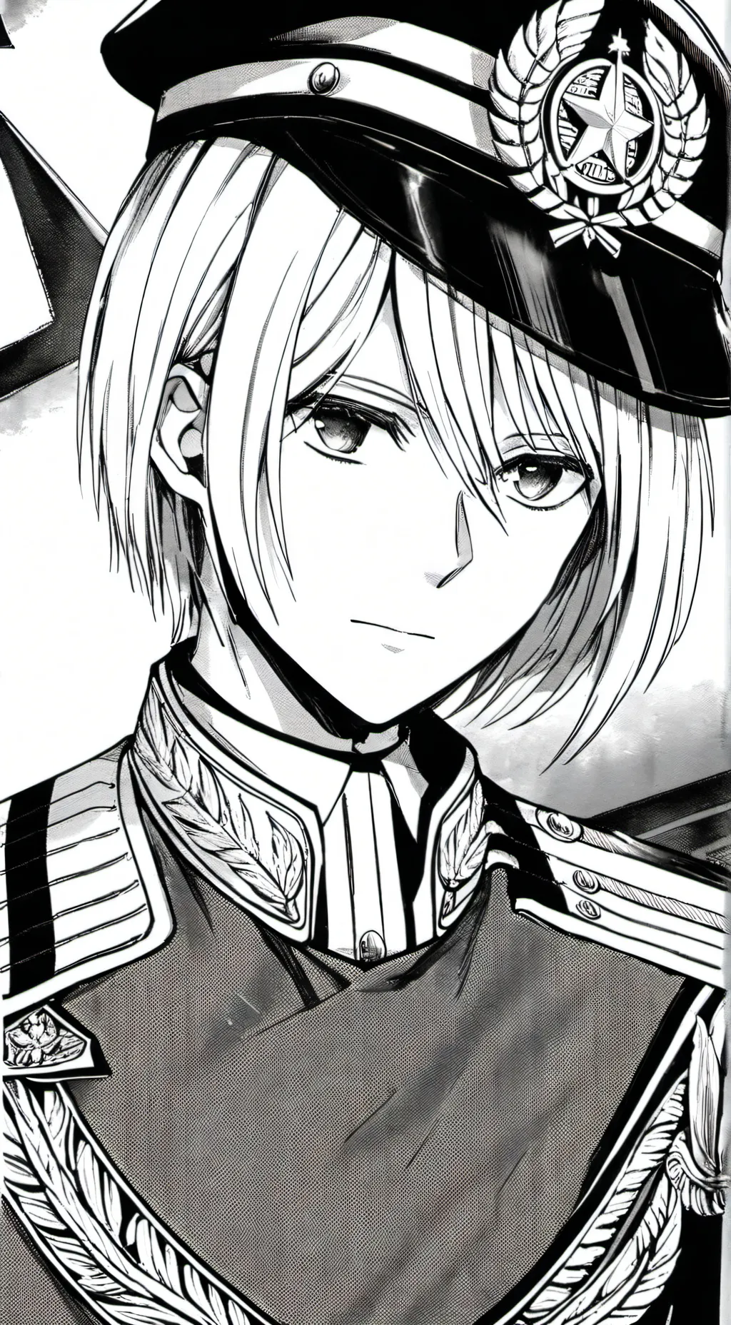 ai character: ussr x Third reich background
