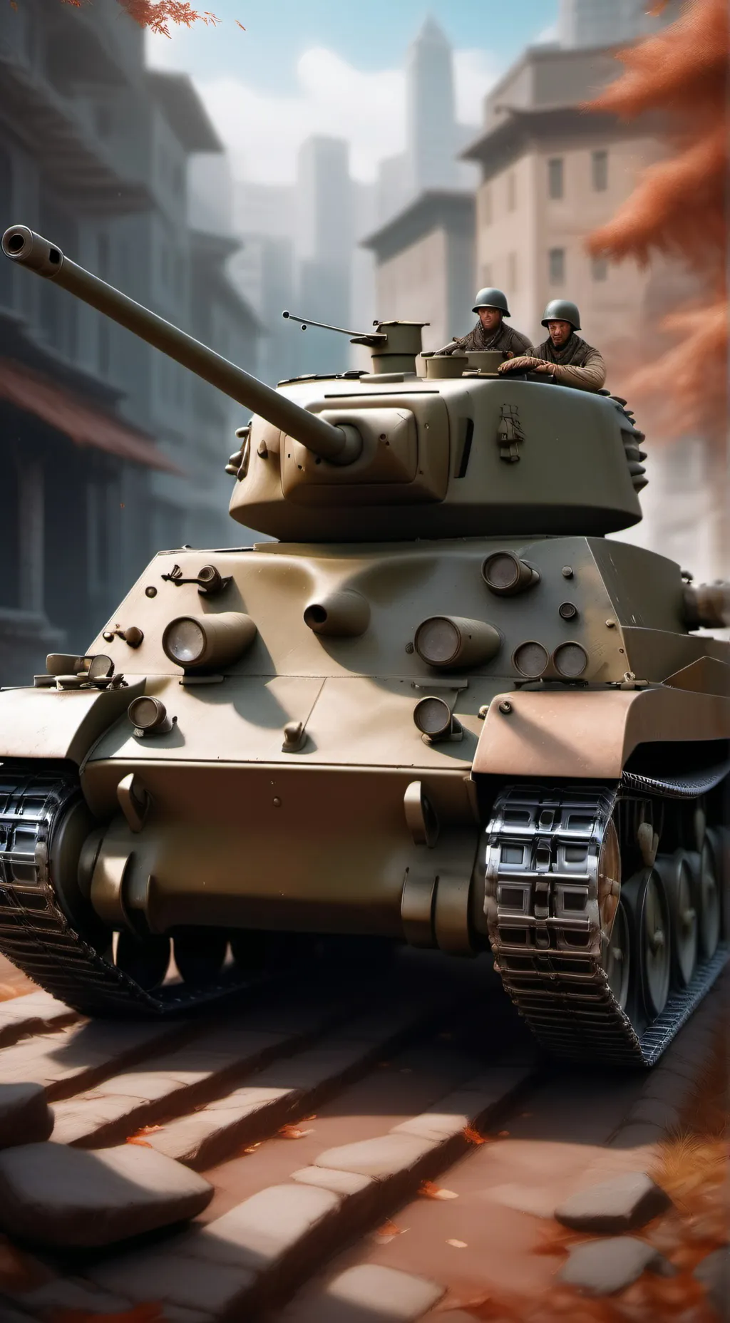 Talkie AI - Chat with DW tank battle