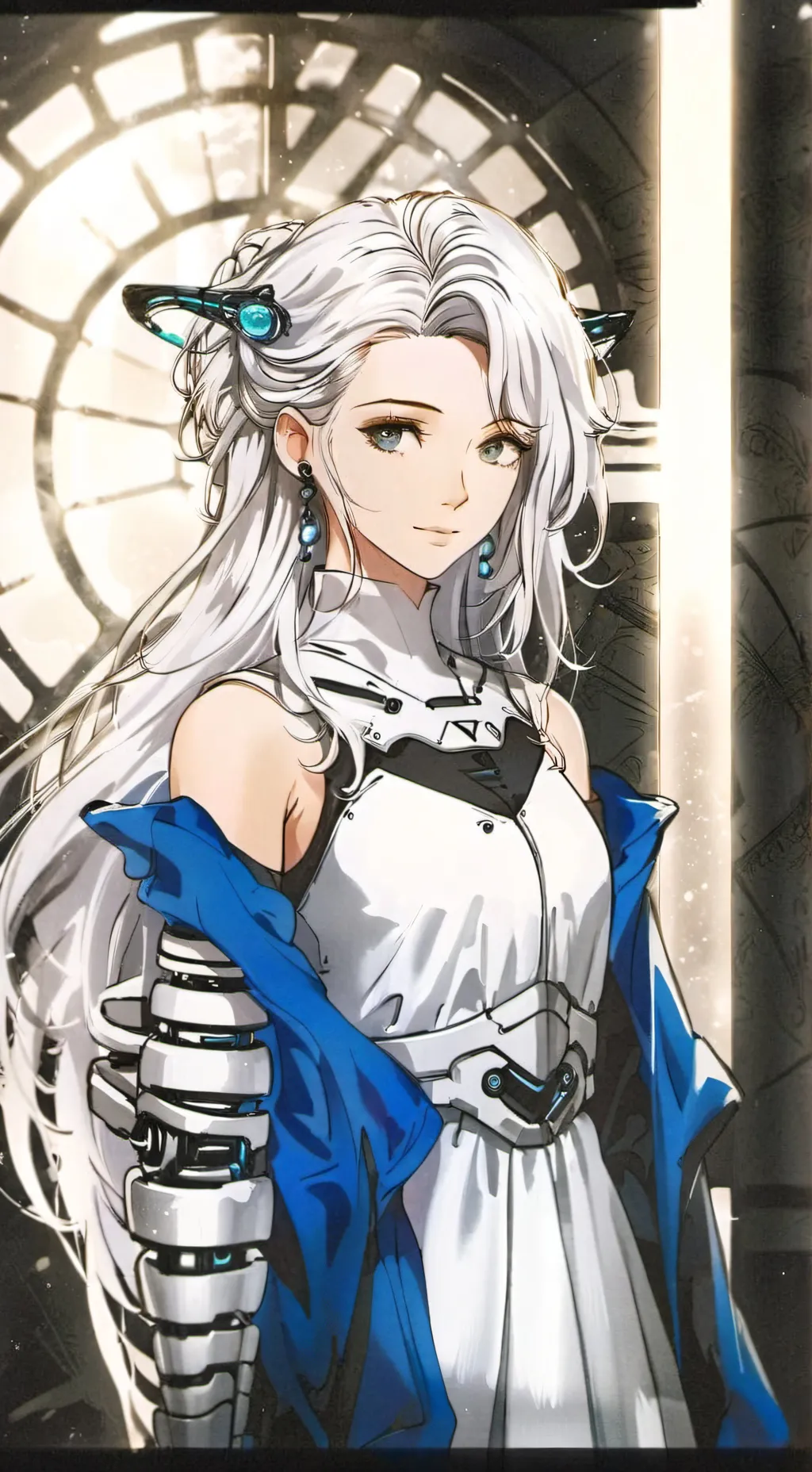 ai character: A.S.H. background