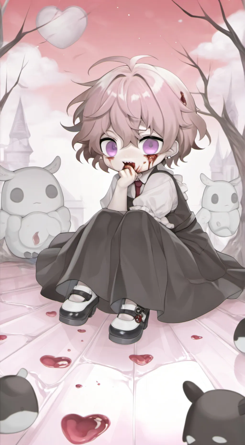 ai character: Vincent X rody background