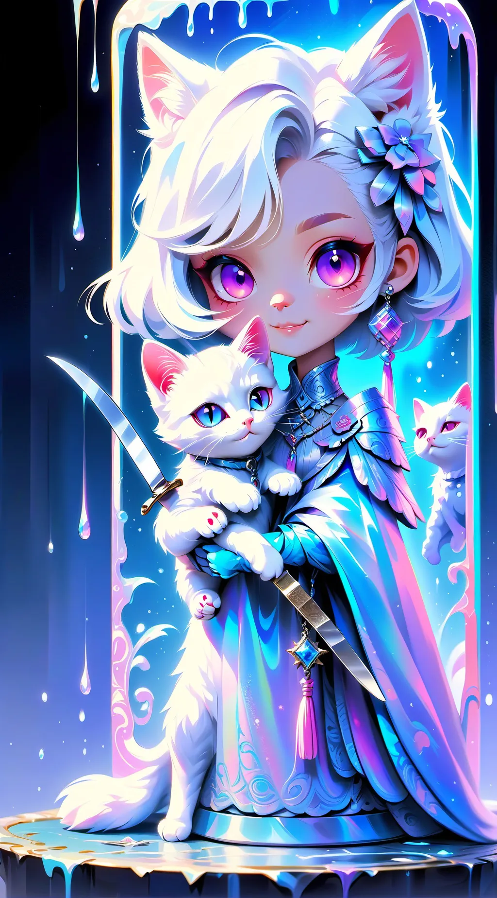 ai character: Wenda background