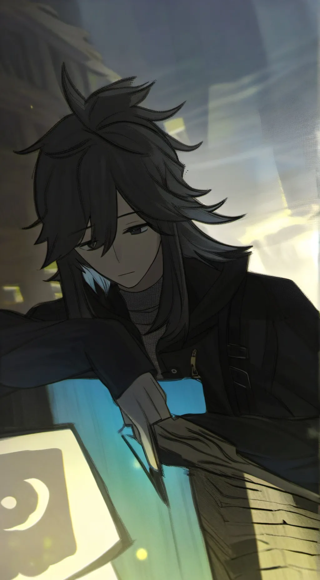 ai character: Michael  background