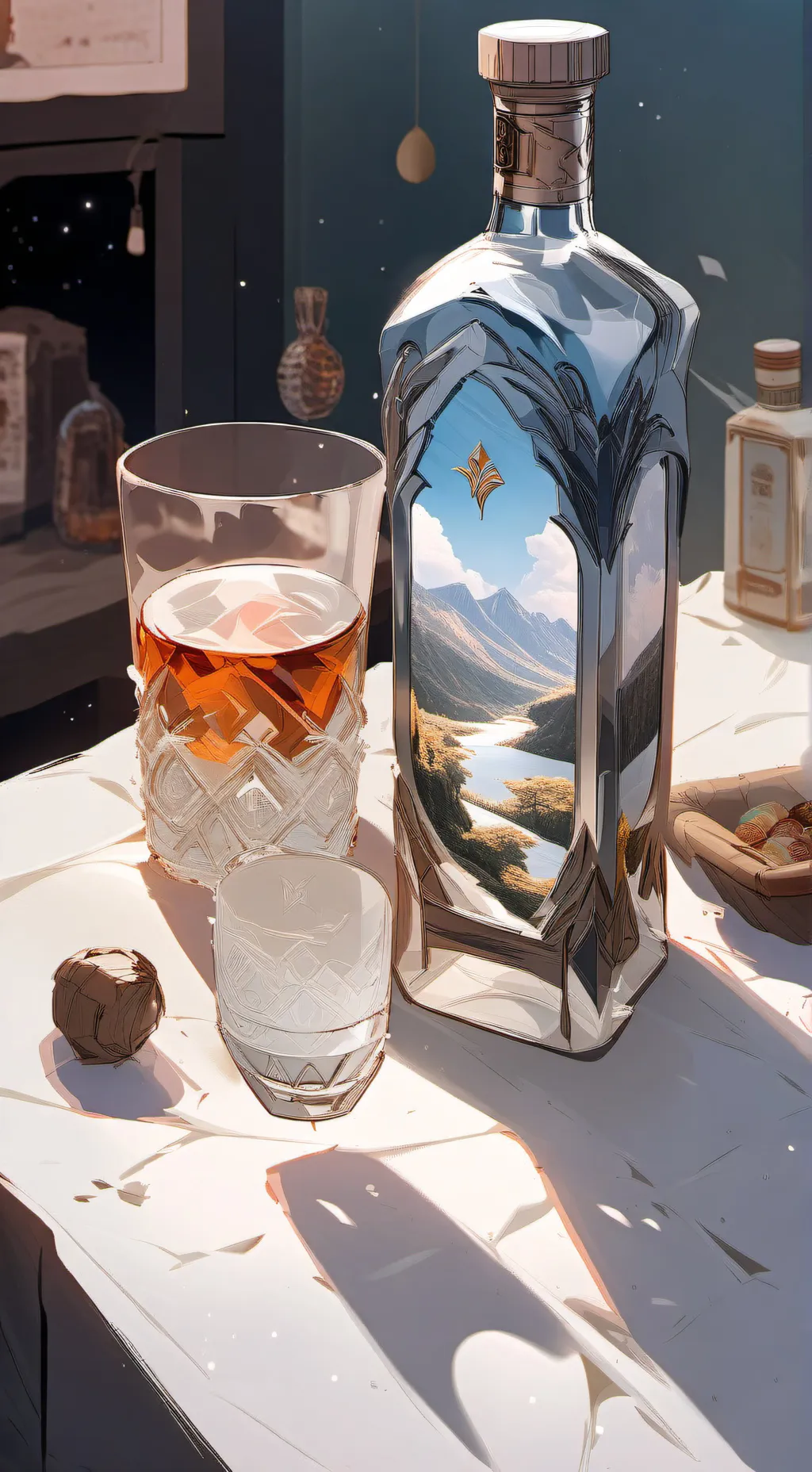 ai character: ~Drunk mars~ background