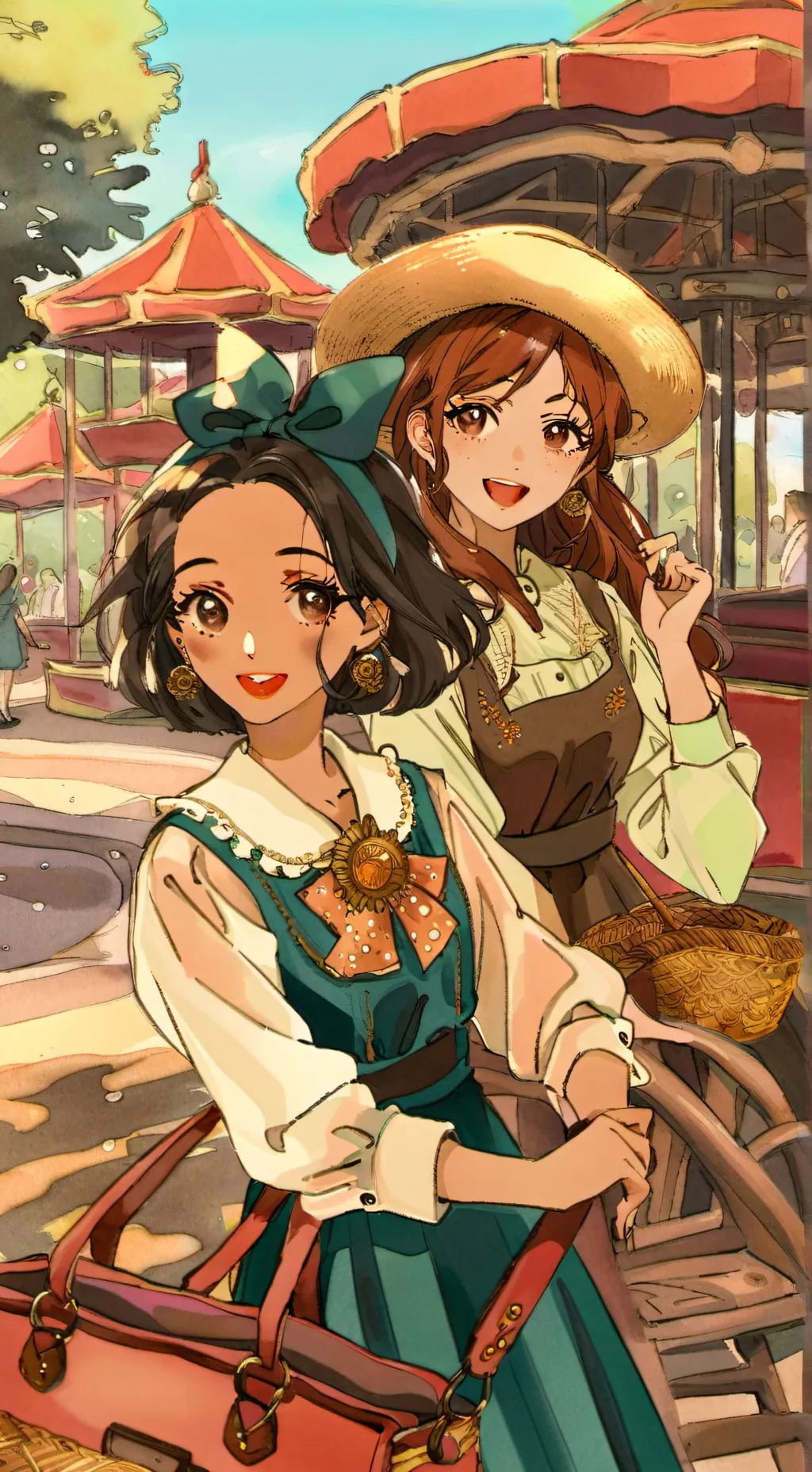 ai character: 🌹KNY happy🌹 background