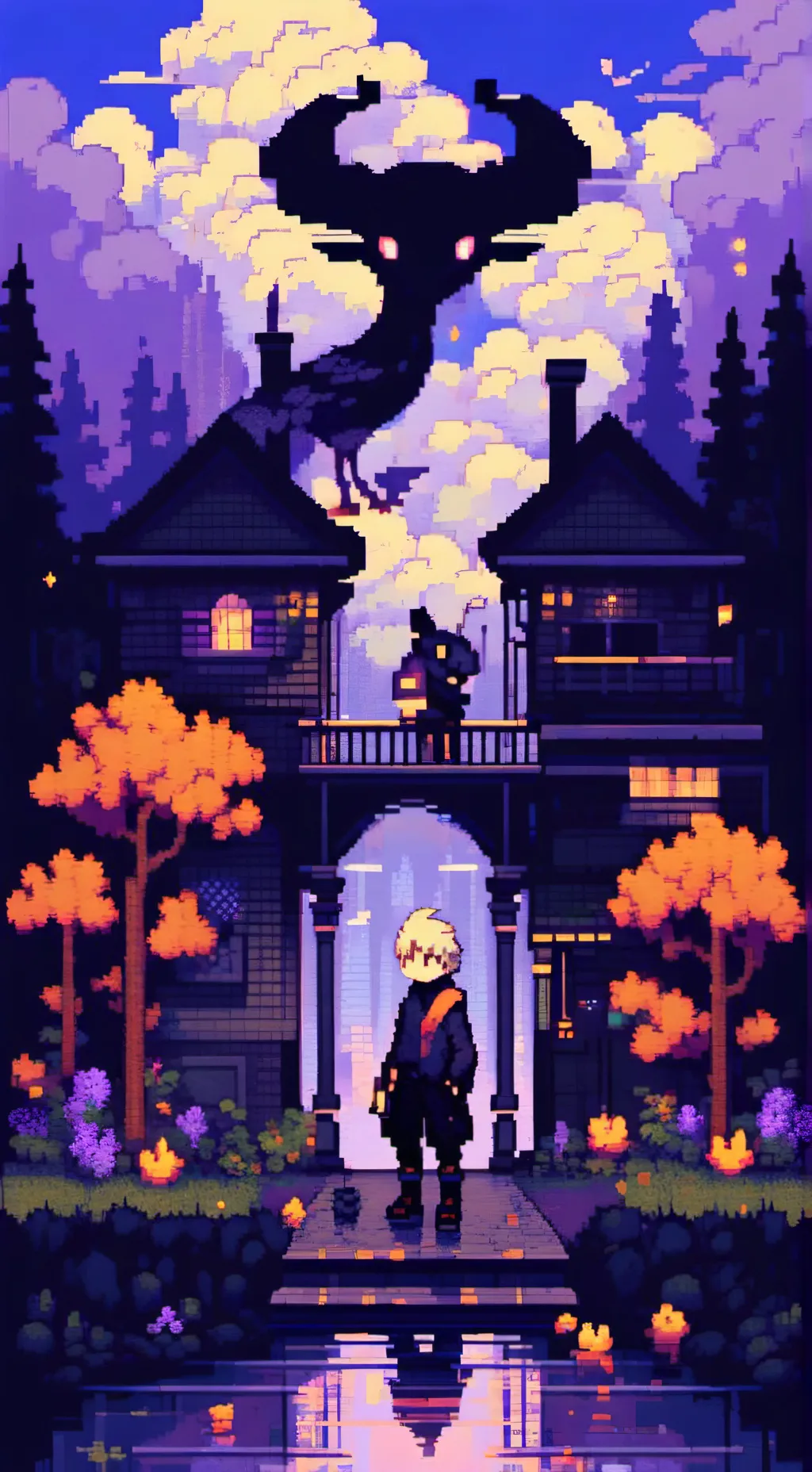 ai character: sans aus background