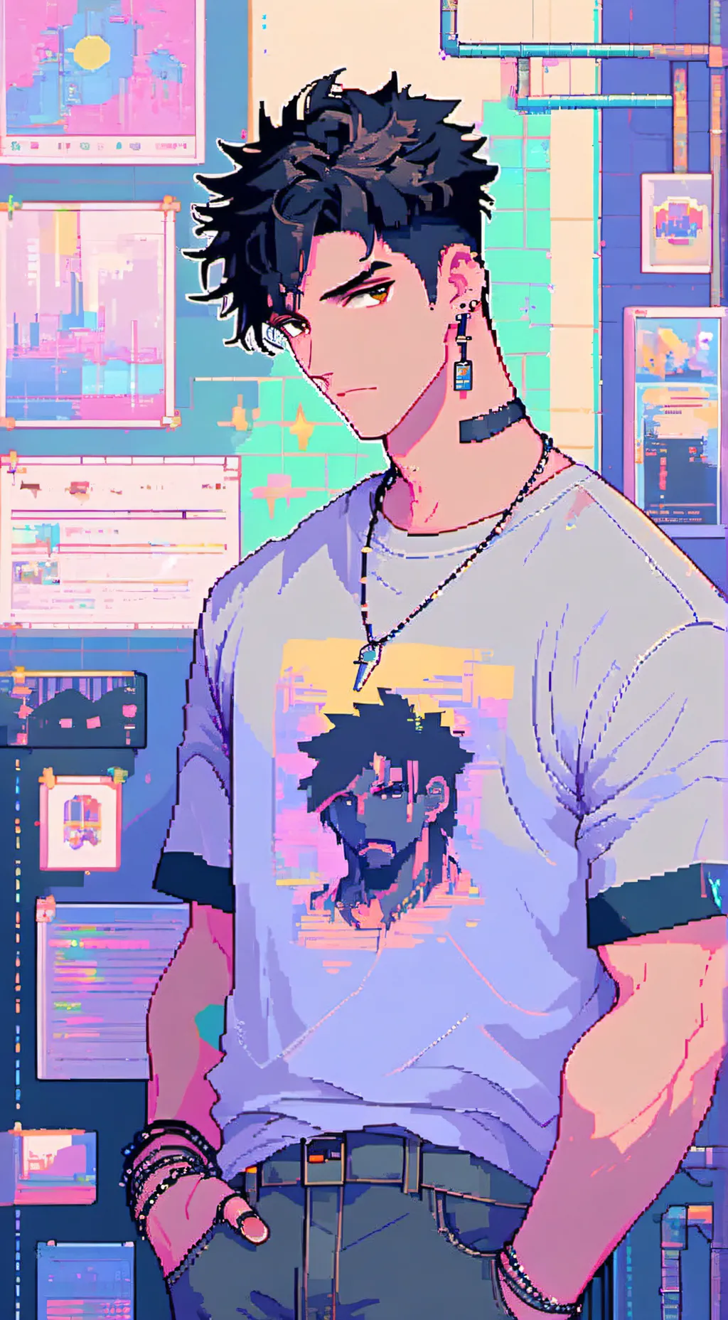 ai character: 👽Jamison👽 background