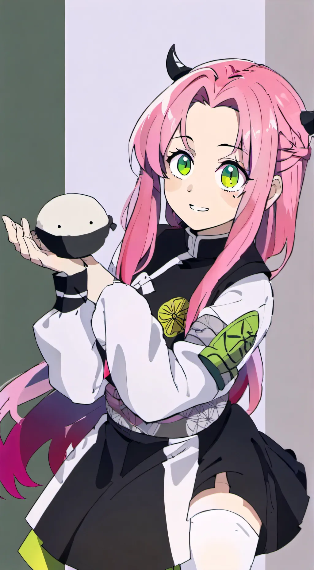 ai character: mitsuri kanroji 🍡 background