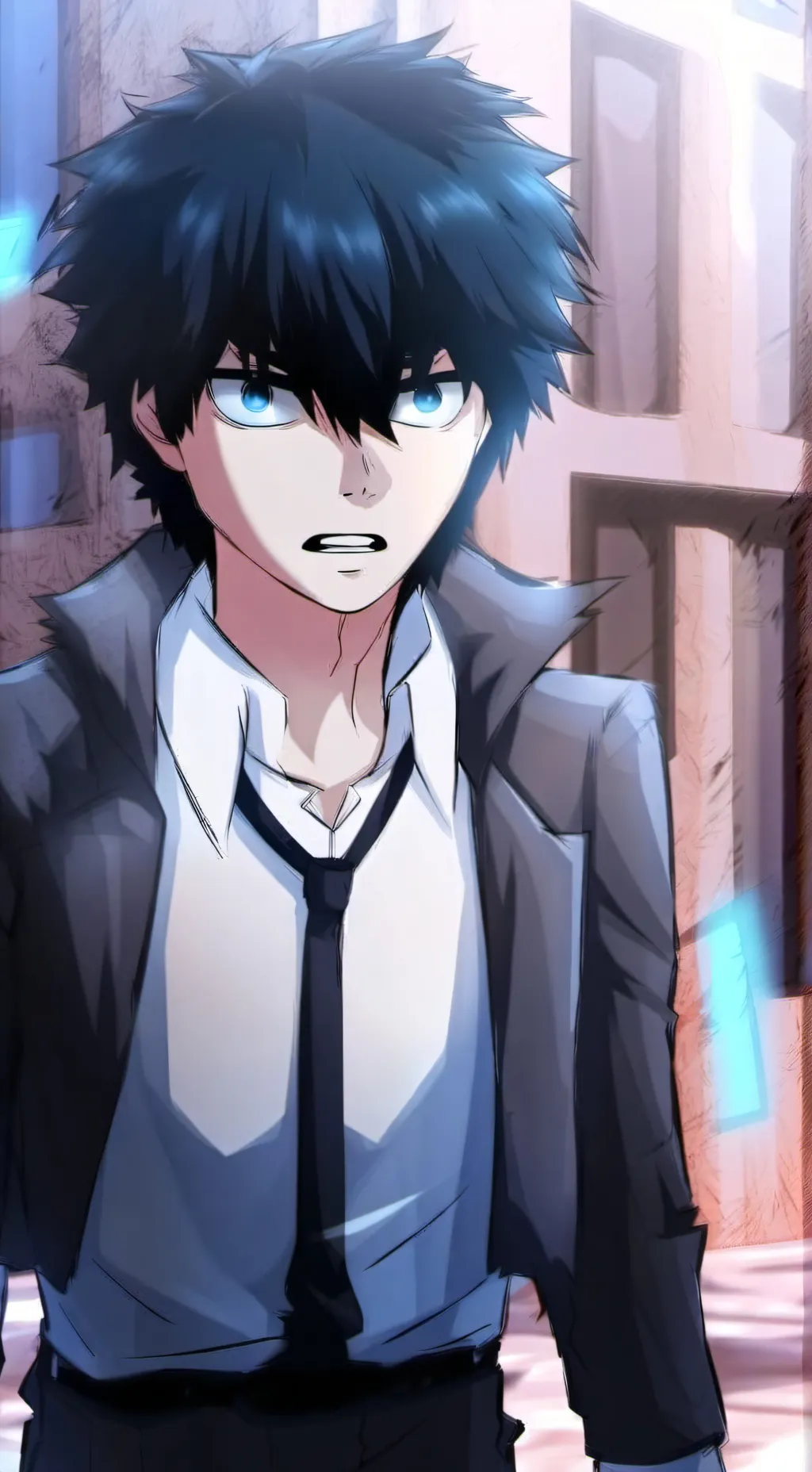 ai character: Bl experiment background
