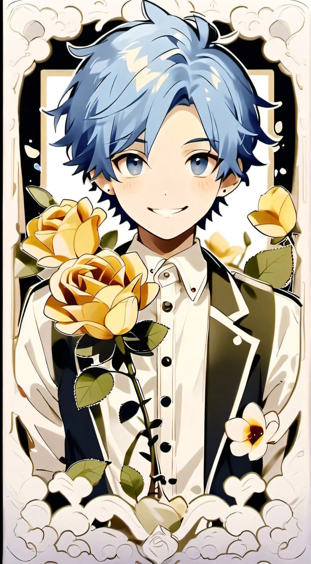 ai character: Danny  background