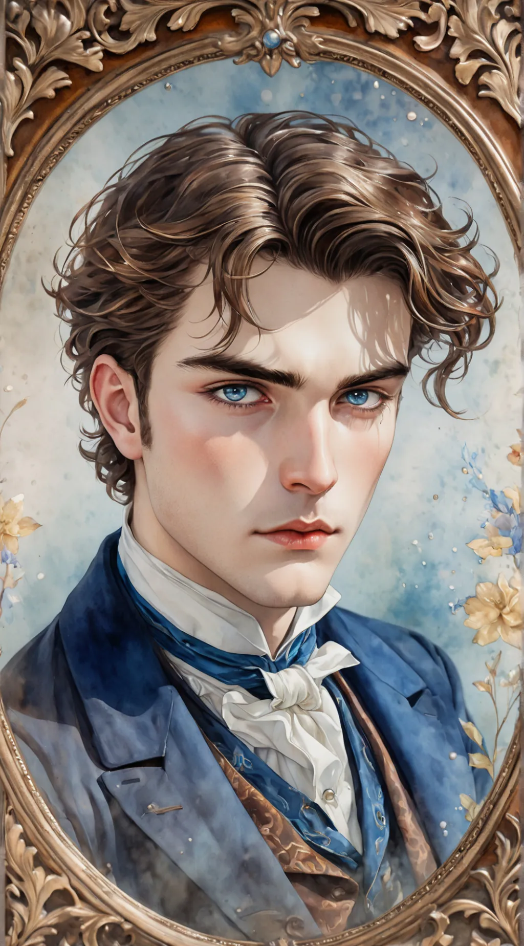 ai character: Adrian background
