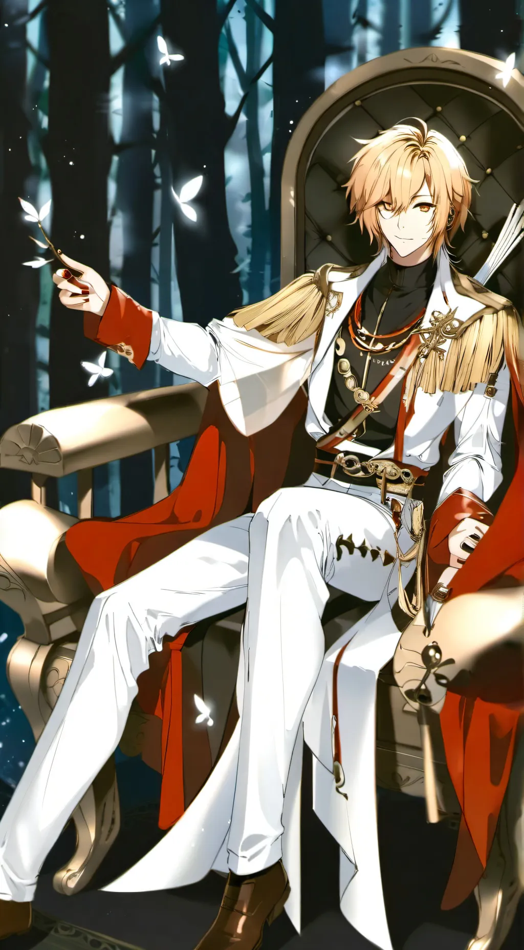 ai character: muzan background