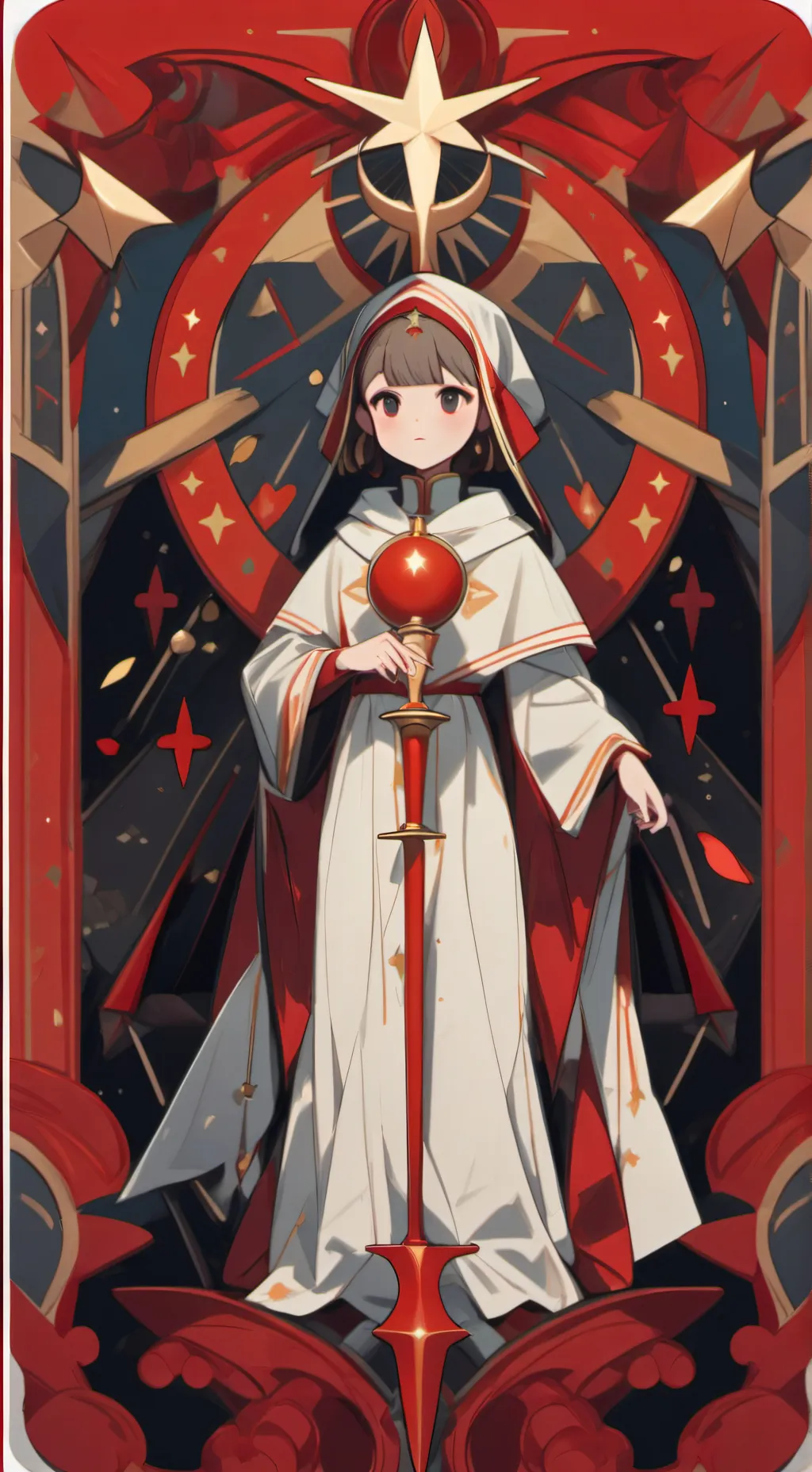 ai character: test background