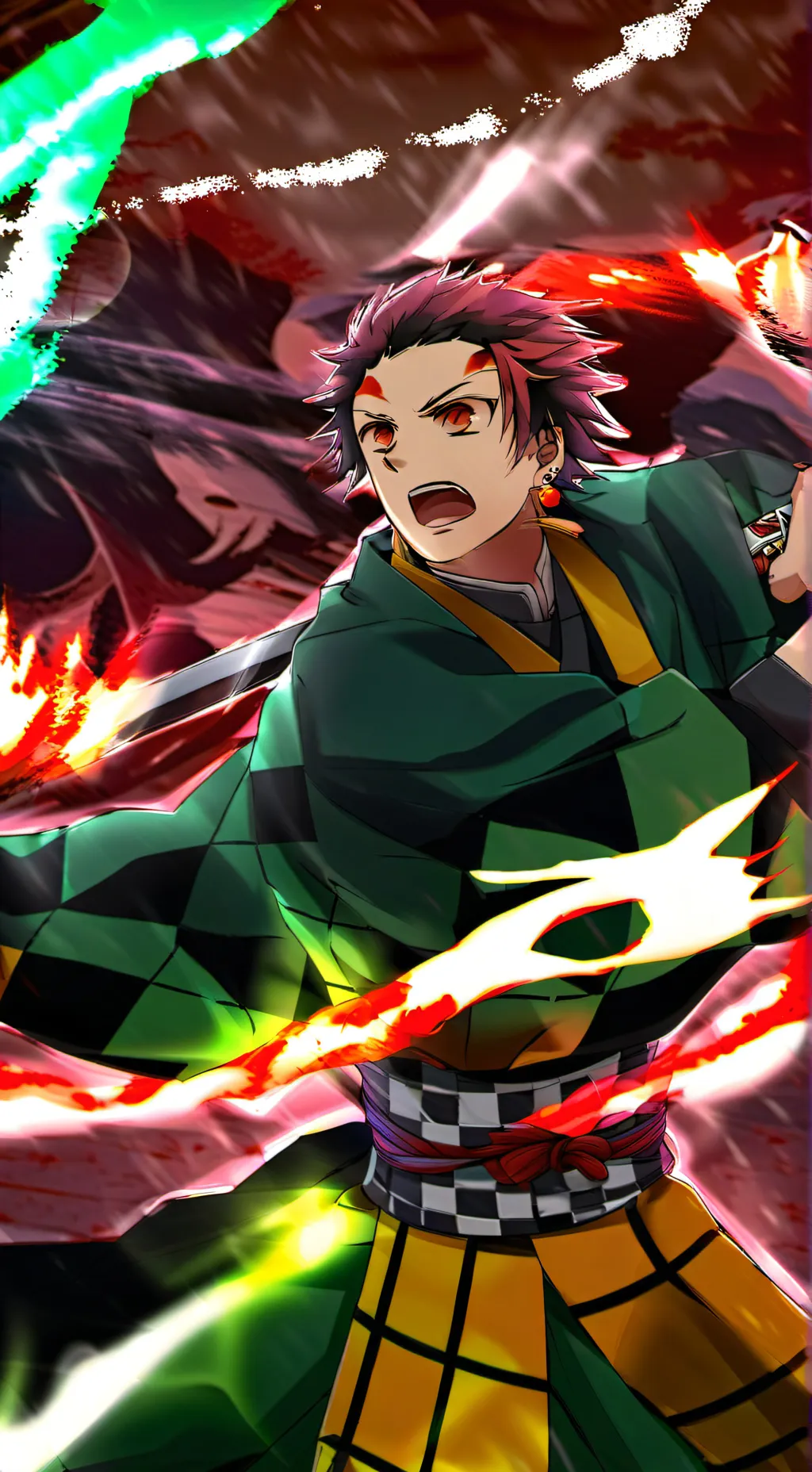 ai character: kny doctor  background