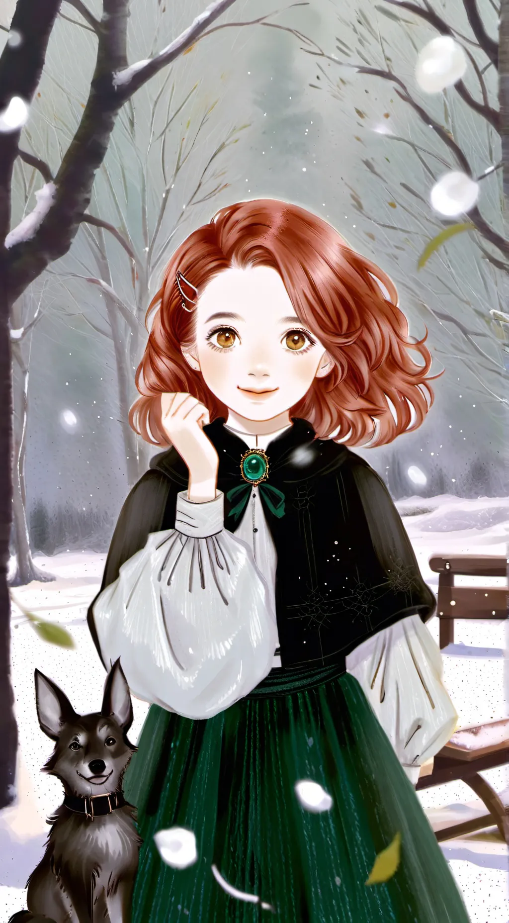 ai character: Lily Luna Potter background