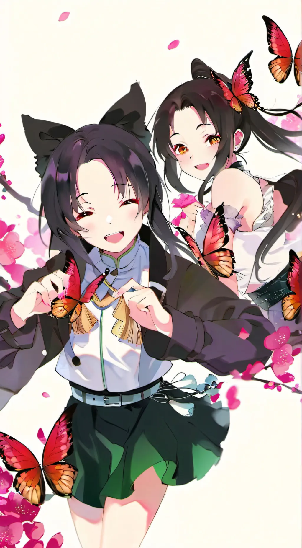 ai character: heat background