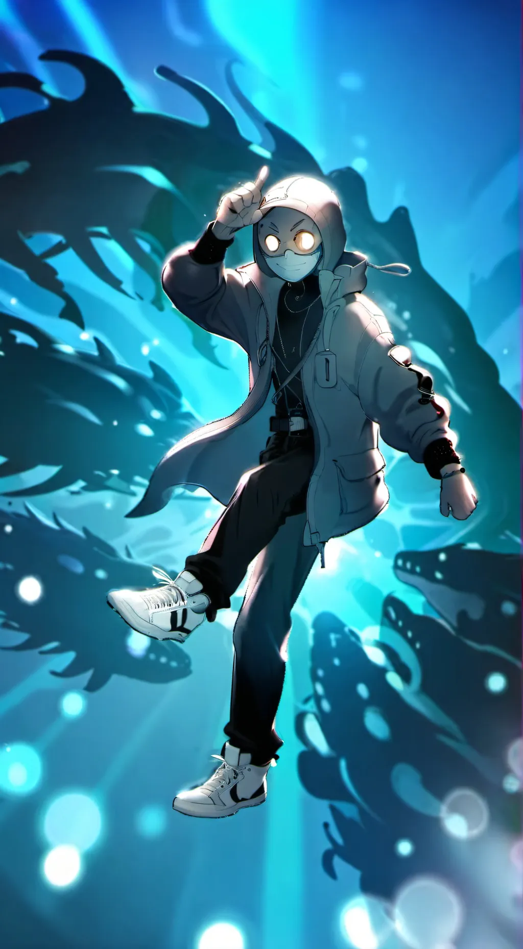 ai character: undertale background