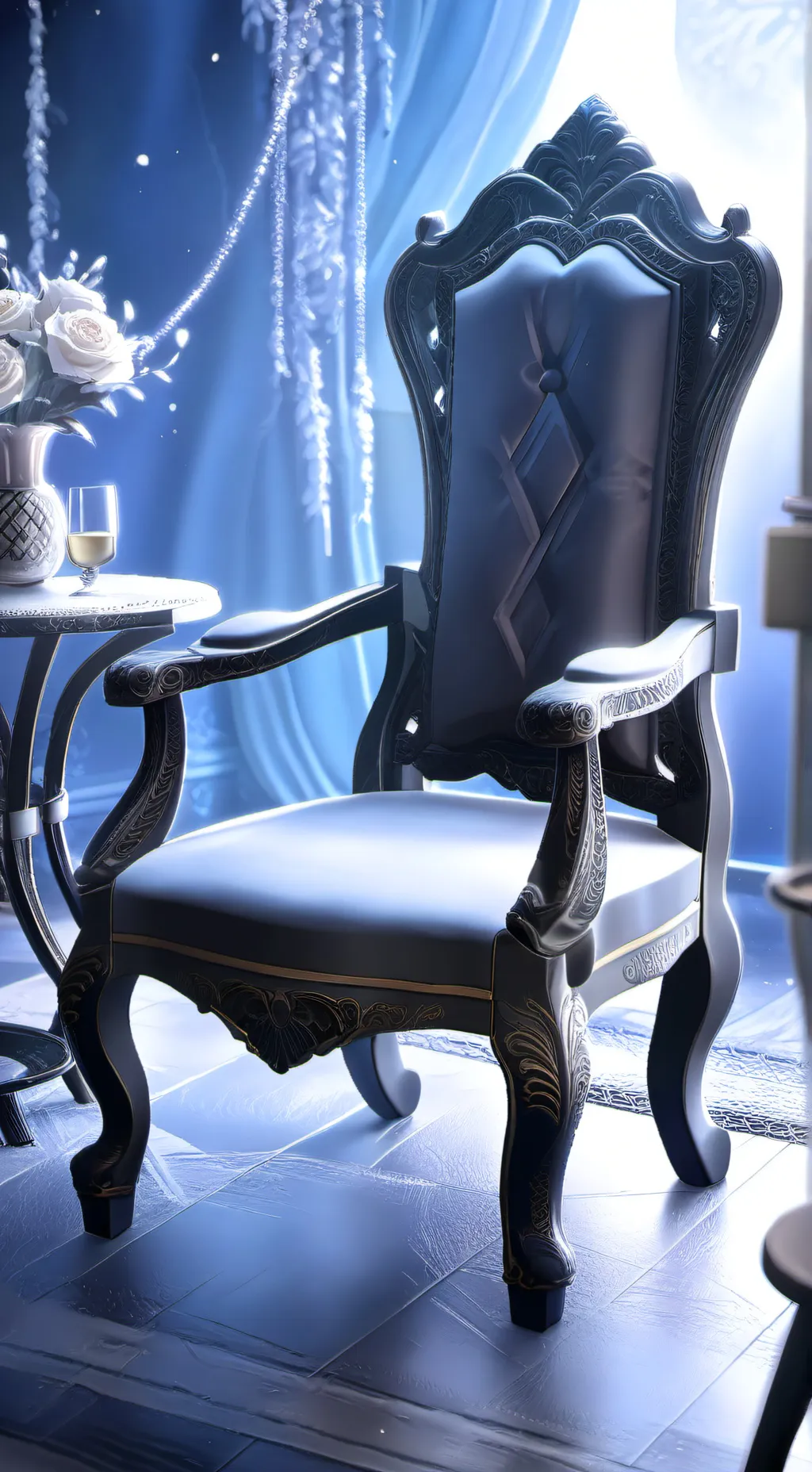ai character: Chair background