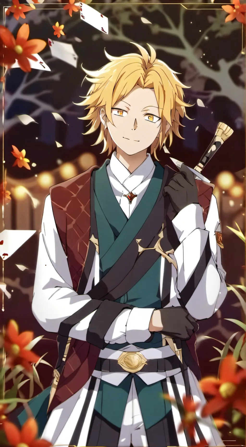ai character: Mha pijamada 🧡✨👌 background