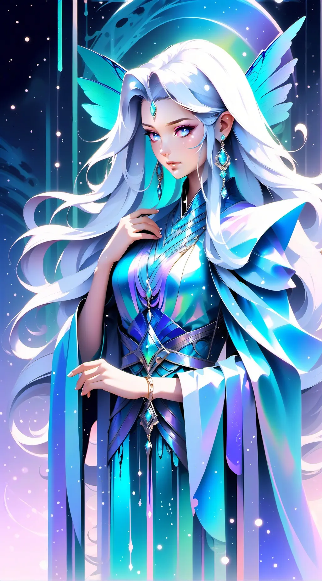 ai character: angela story background
