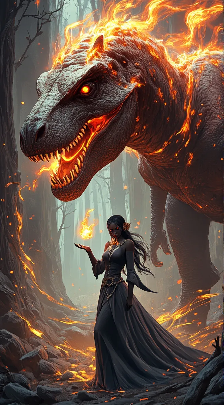 ai character: voodoo rex background