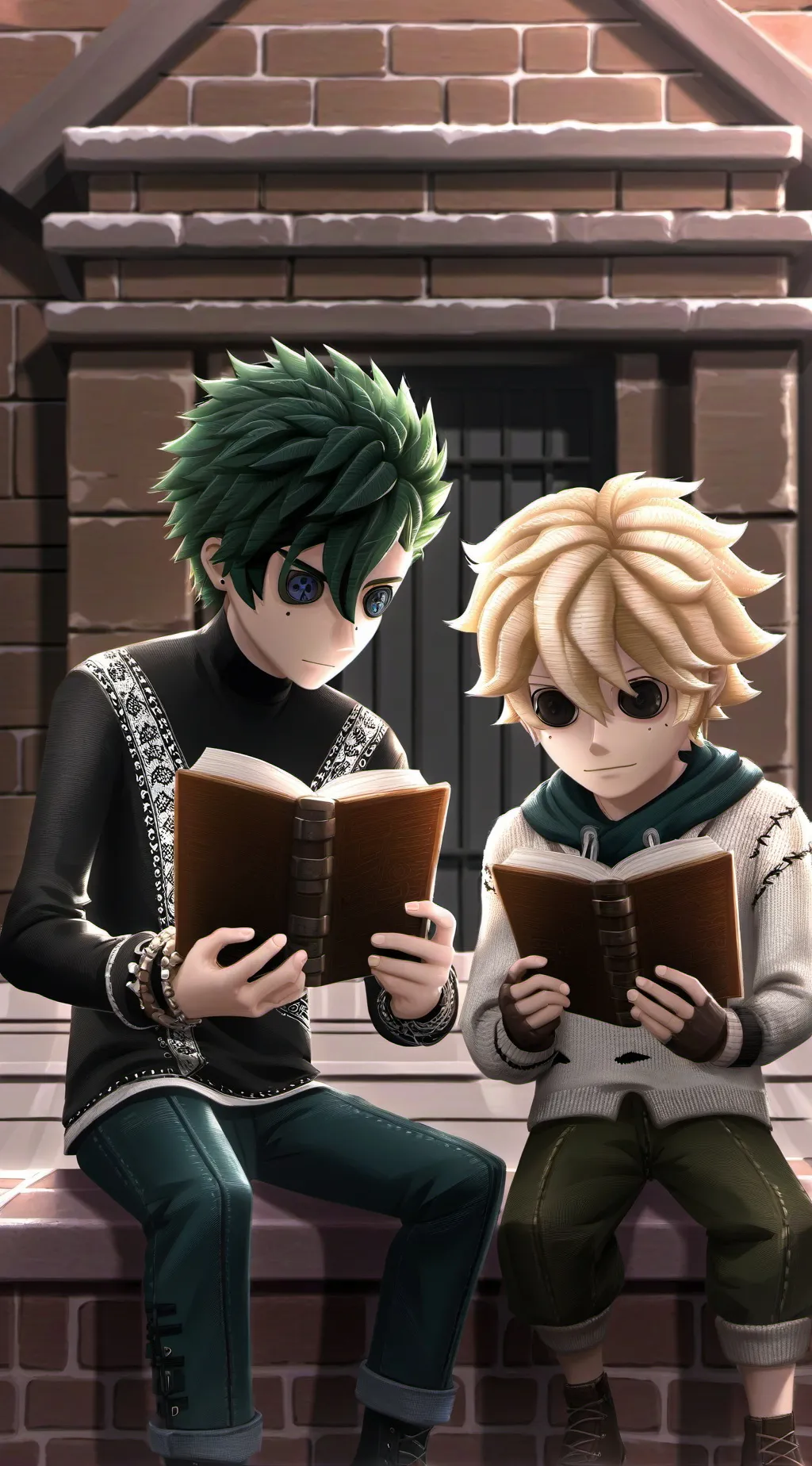 ai character: BakuDeku salen🫣 background