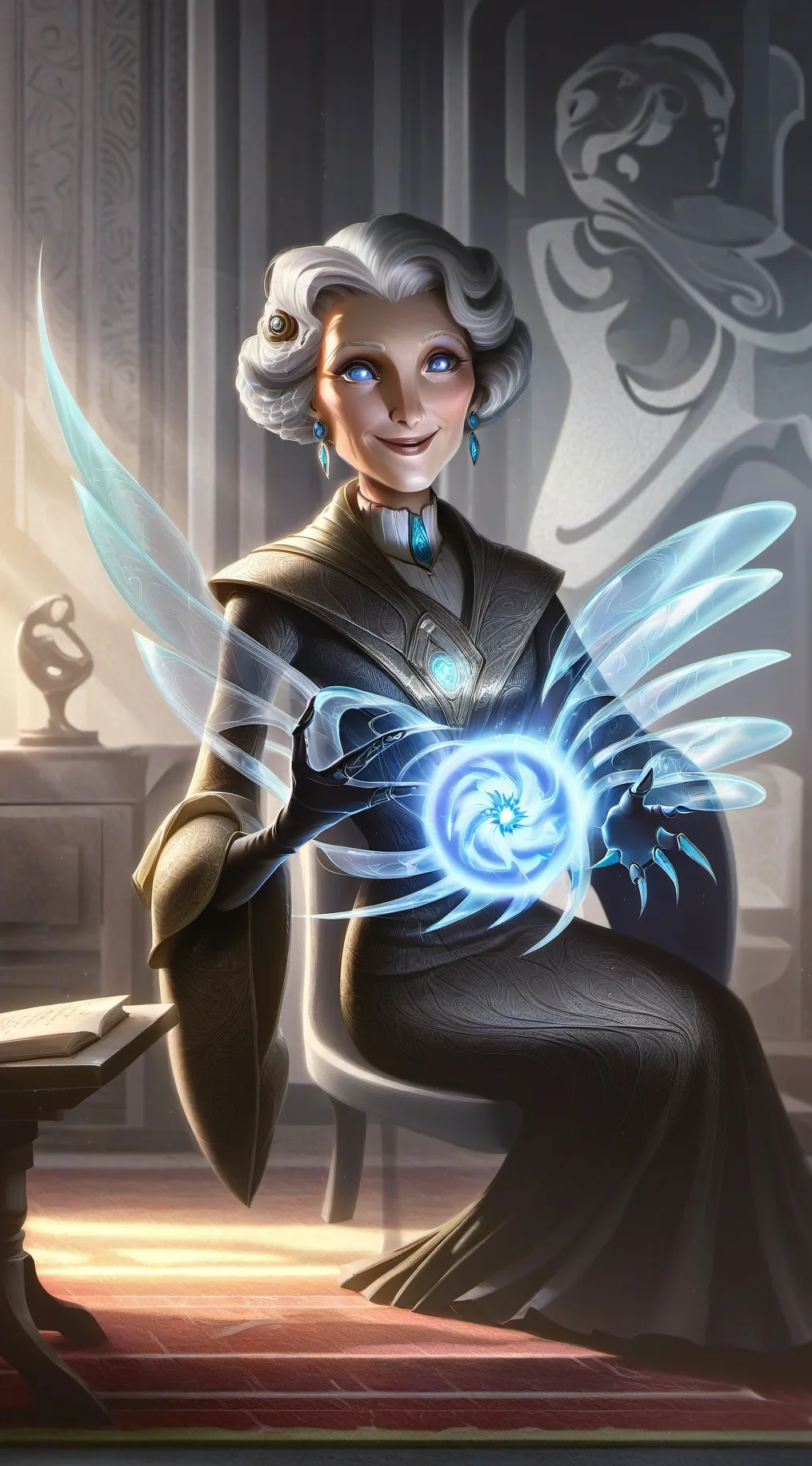 ai character: Margaret background