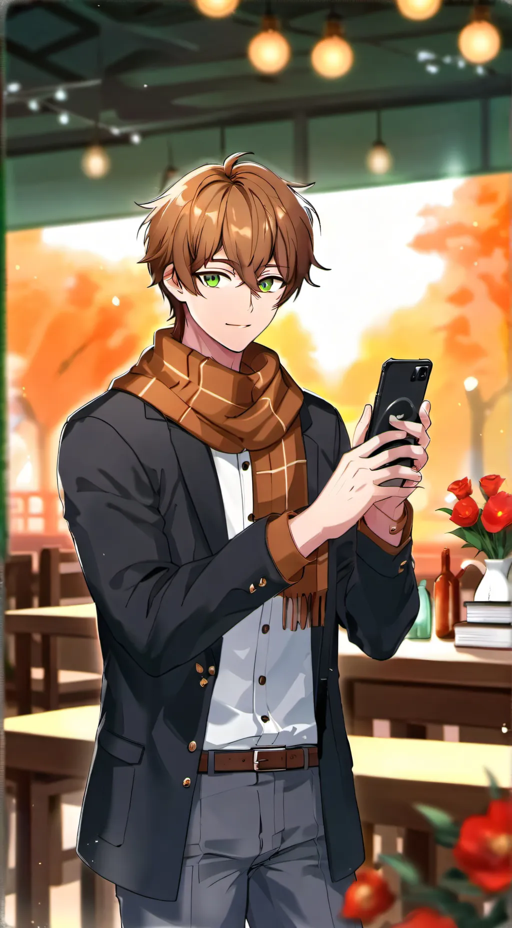ai character: Jacob  background