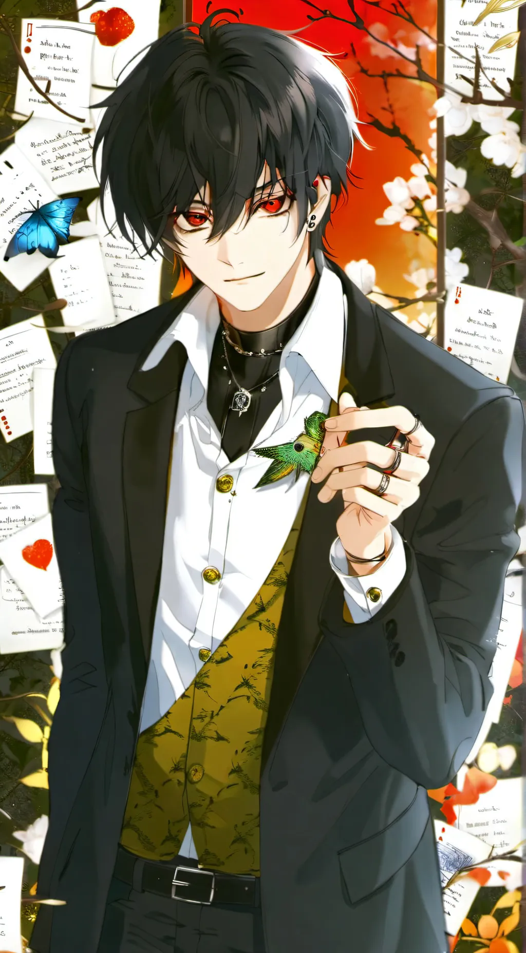 ai character: •Aikiro!! background