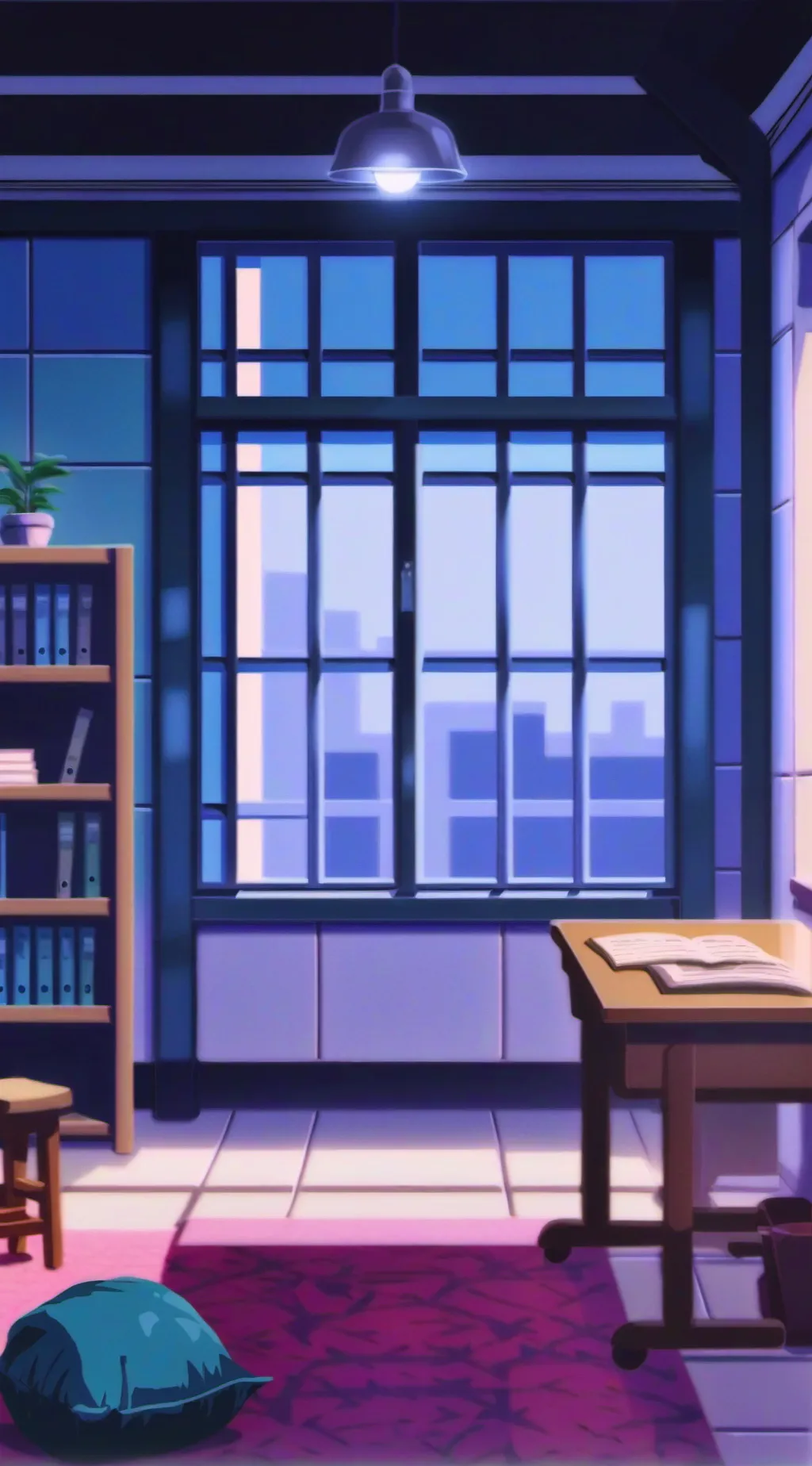ai character: Mha Detention  background