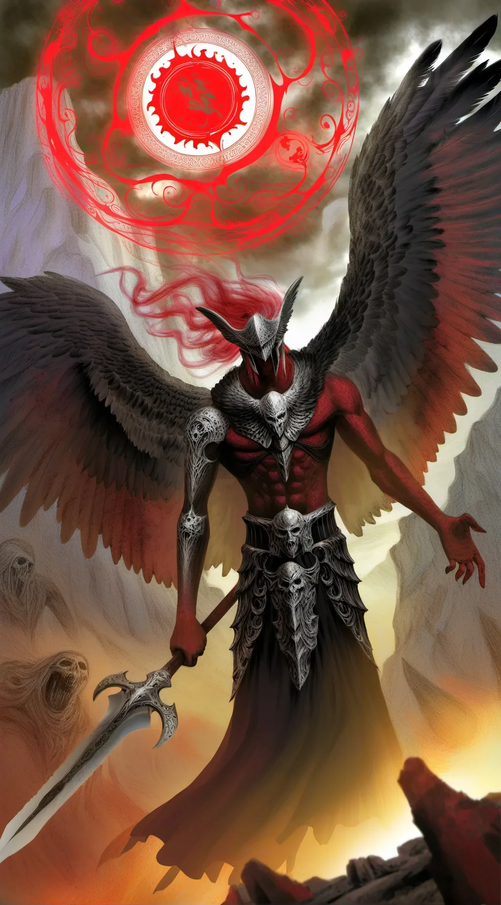 ai character: Gaunt Challenger  background
