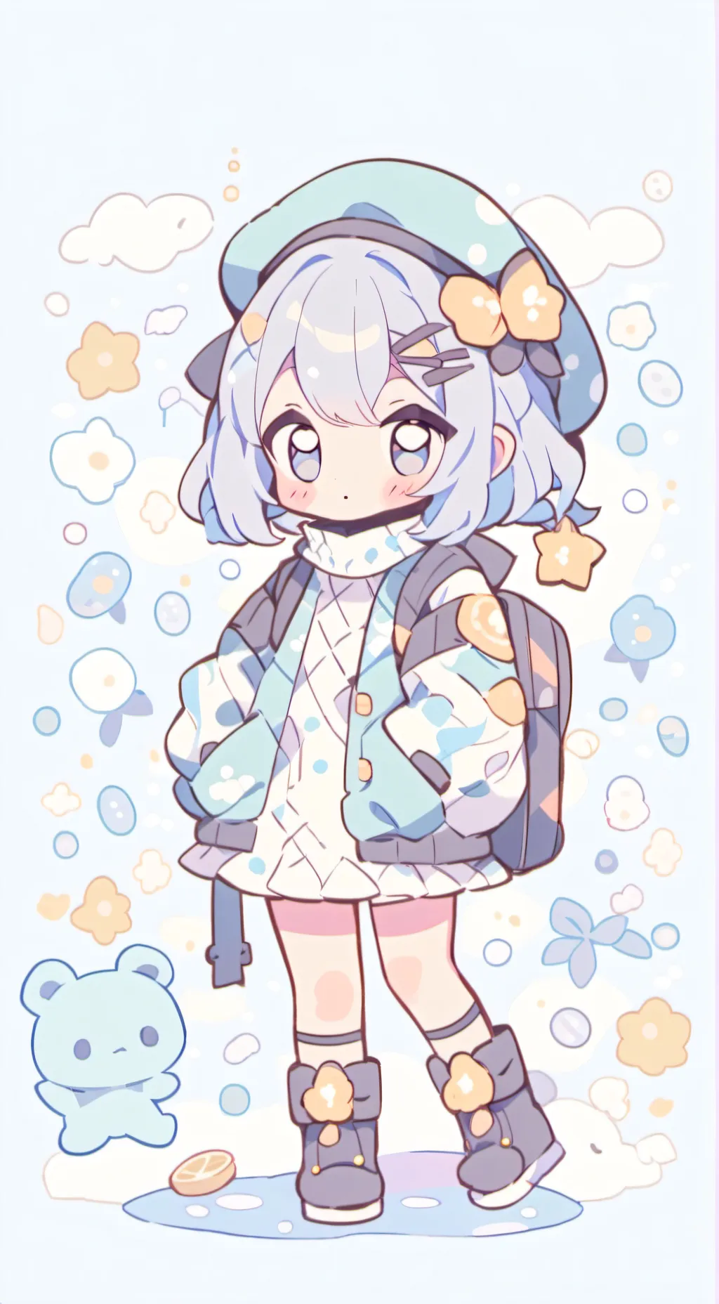 ai character: Idk background