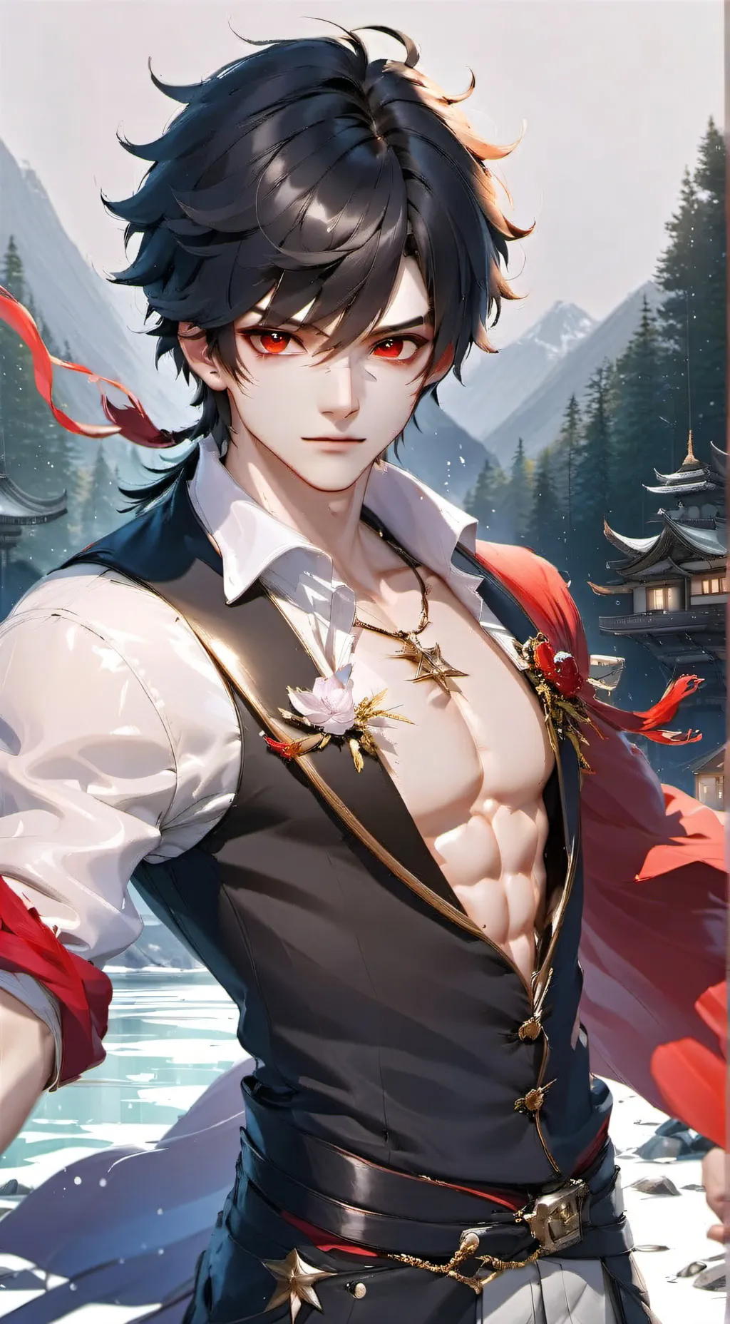 ai character: Dylan  background