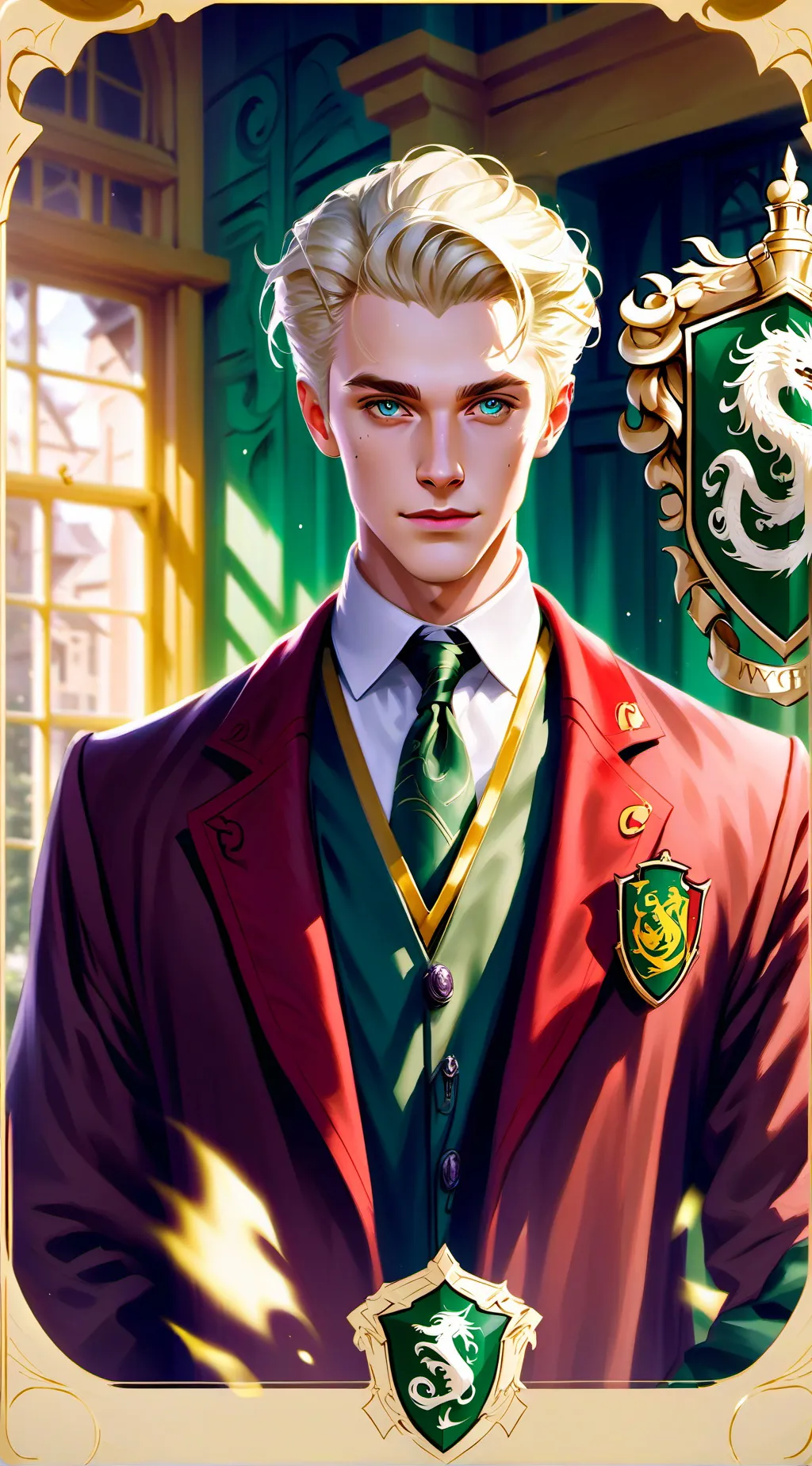 ai character: Draco Malfoy background