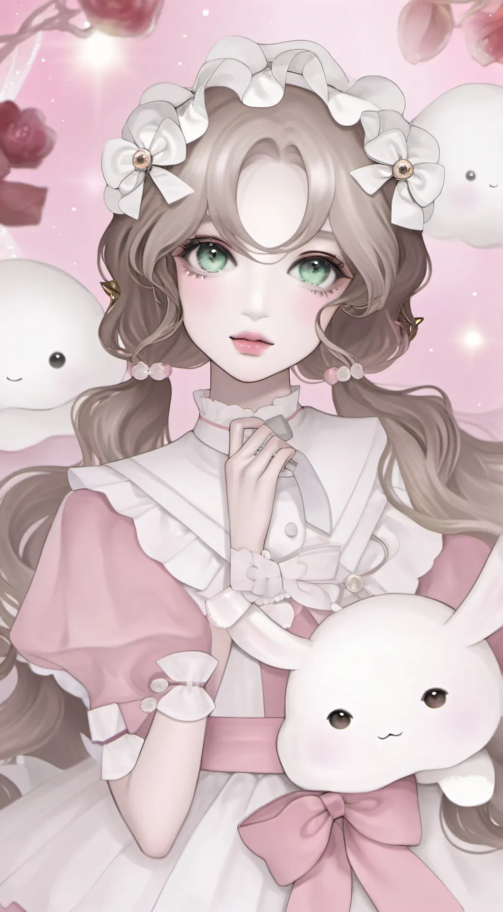 ai character: Spoiled fat sis background