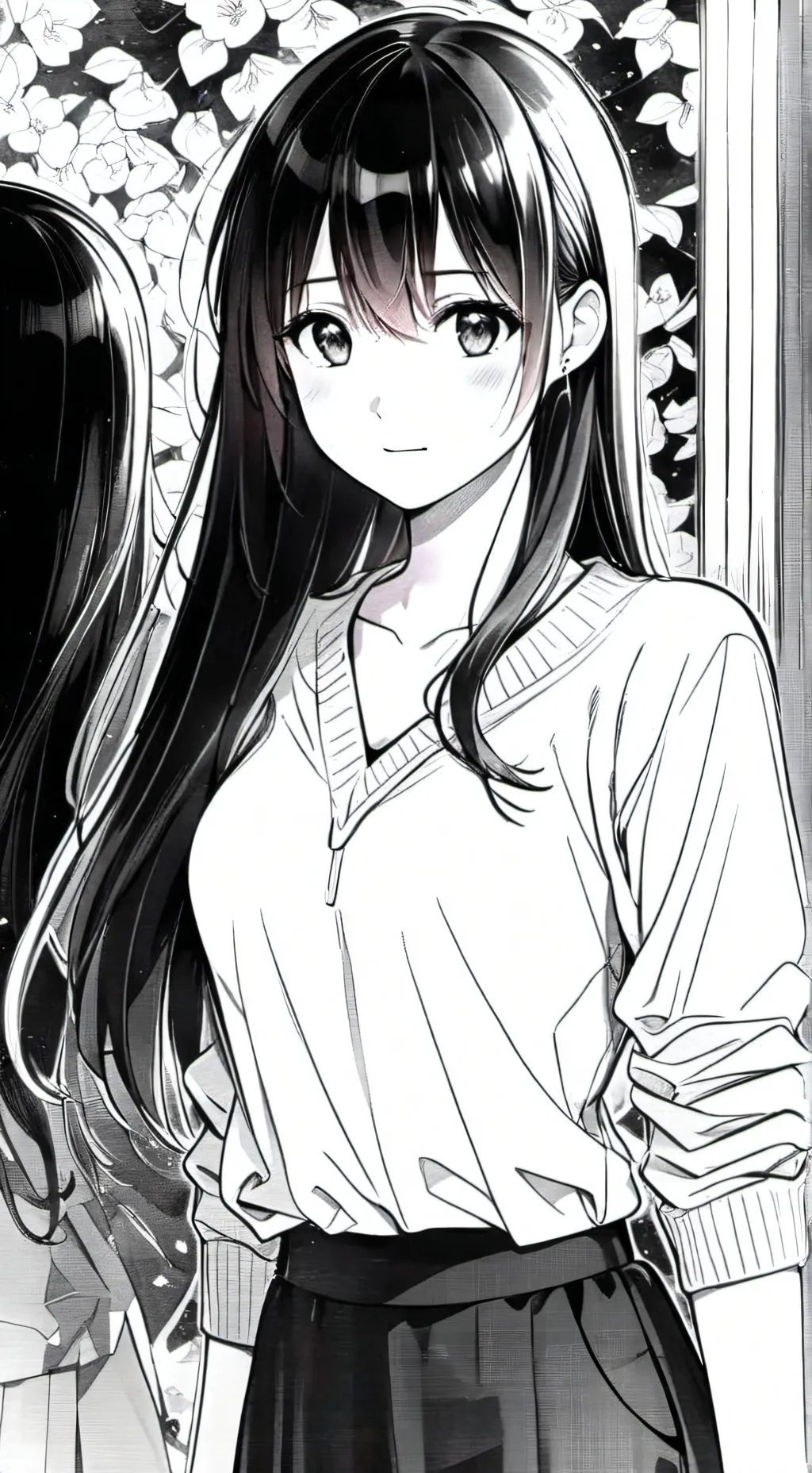 ai character: Аня background