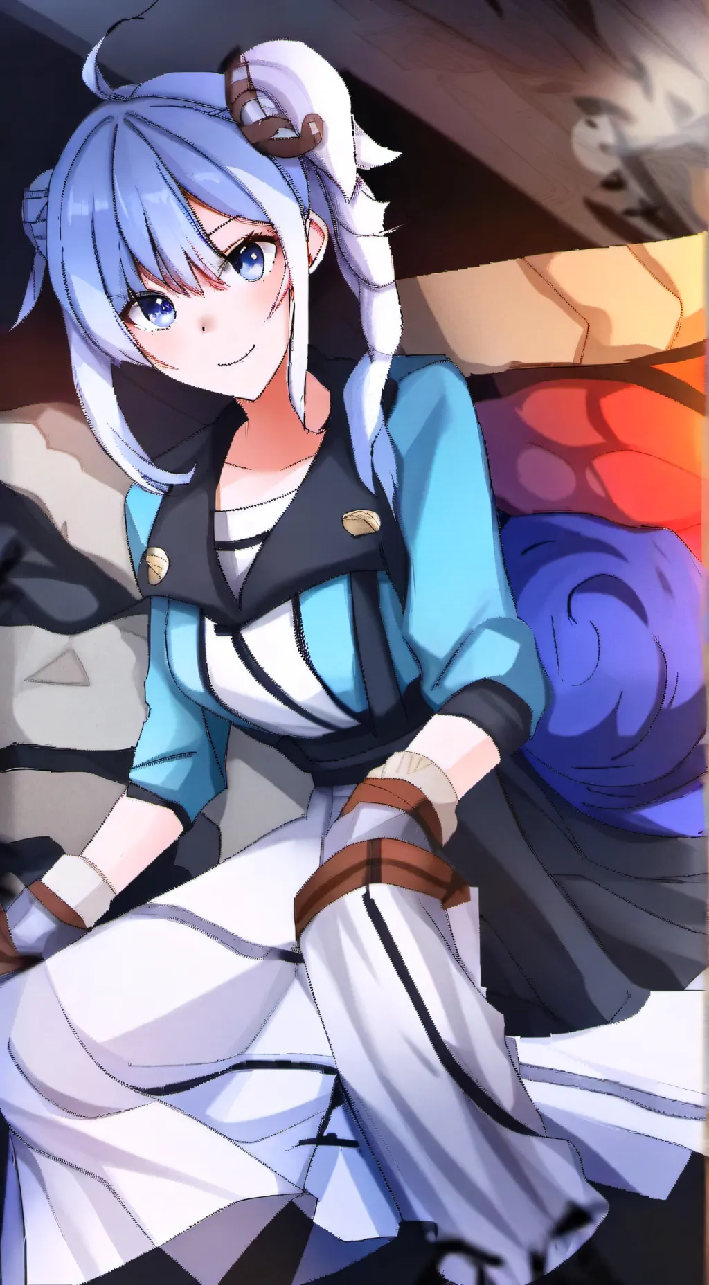 ai character: Rei background