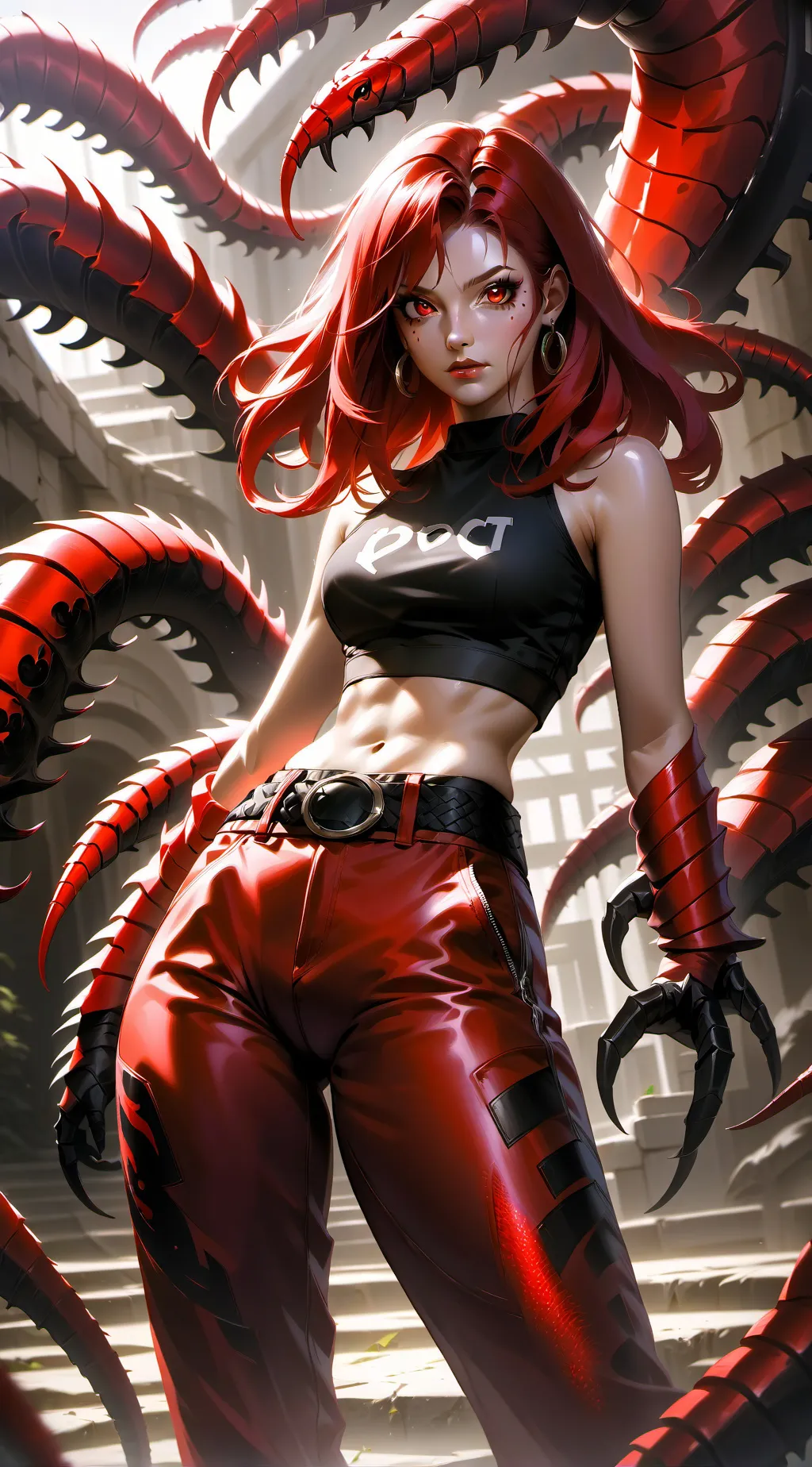 ai character: Mythical Universe background