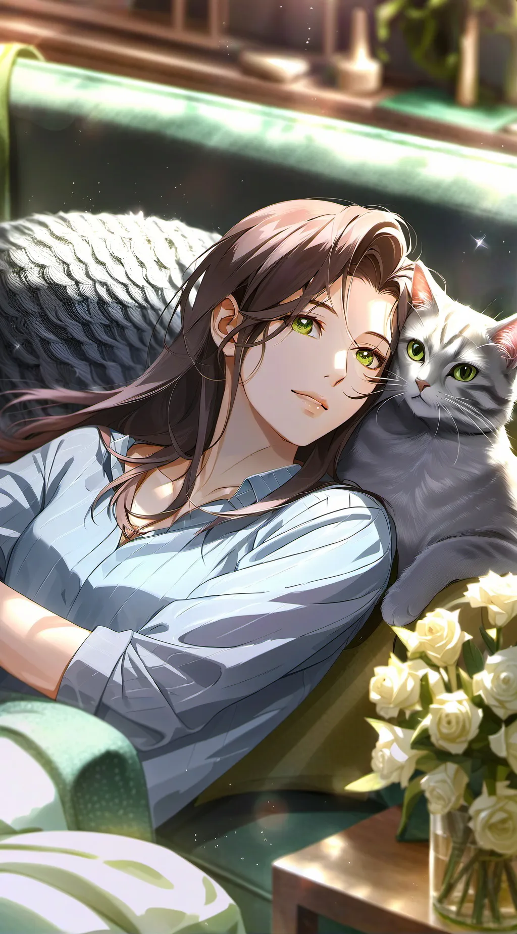 ai character: Grace background