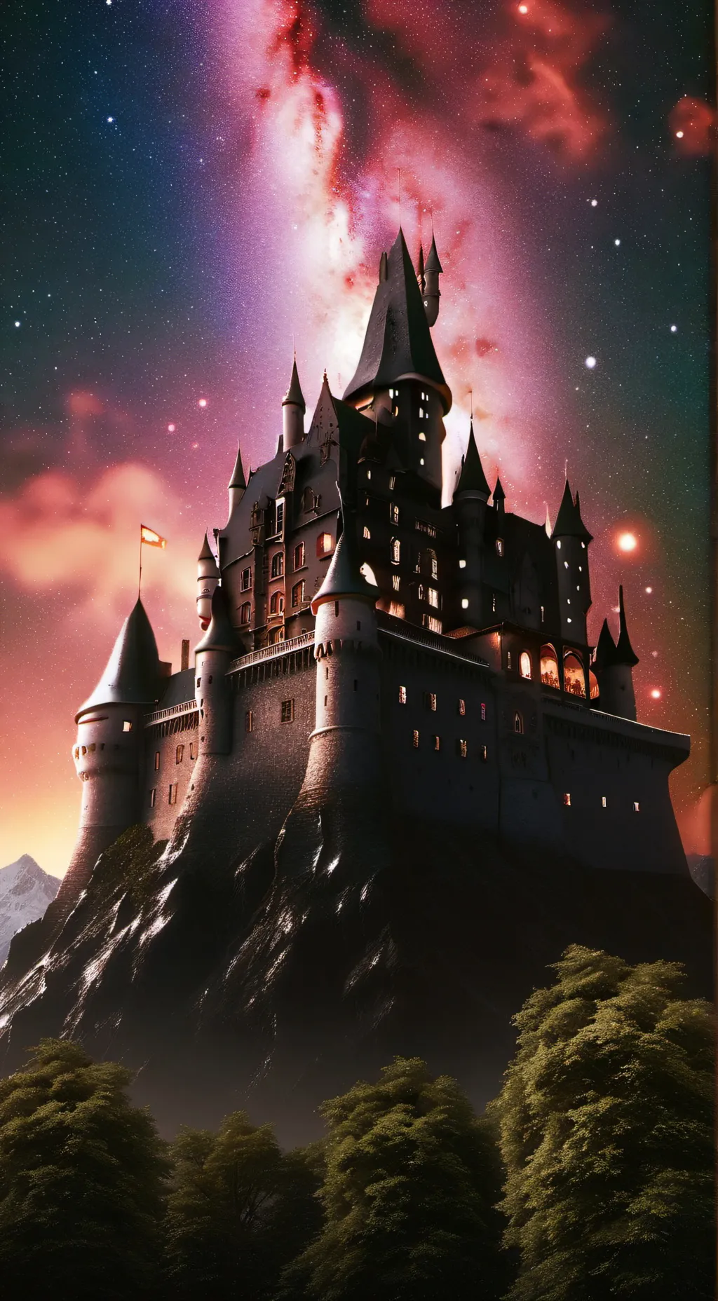 ai character: hogwarts  background
