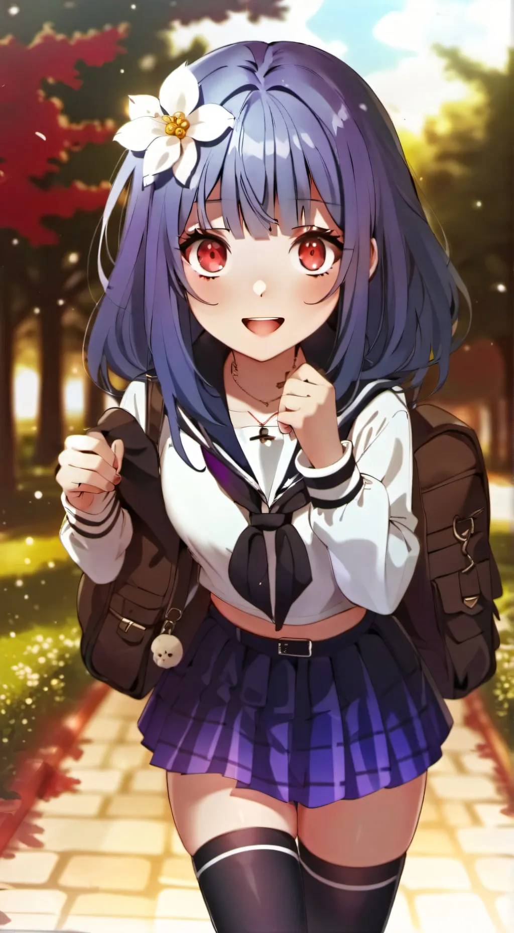 ai character: Tina  background