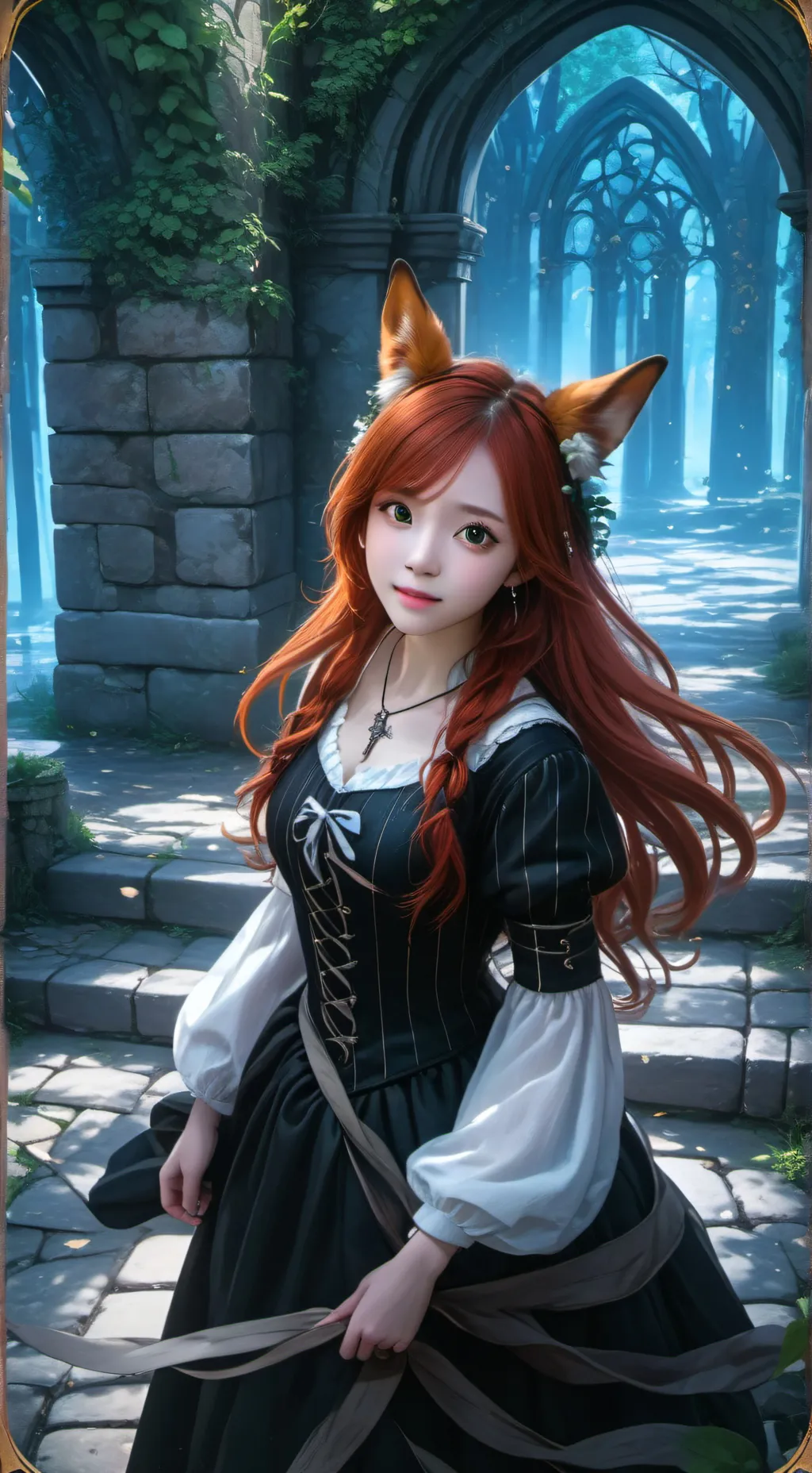 ai character: Cori background