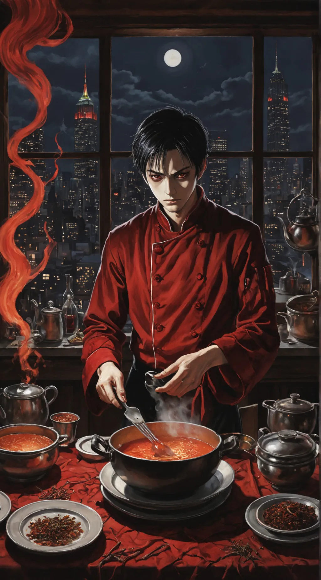 ai character: Lucien background