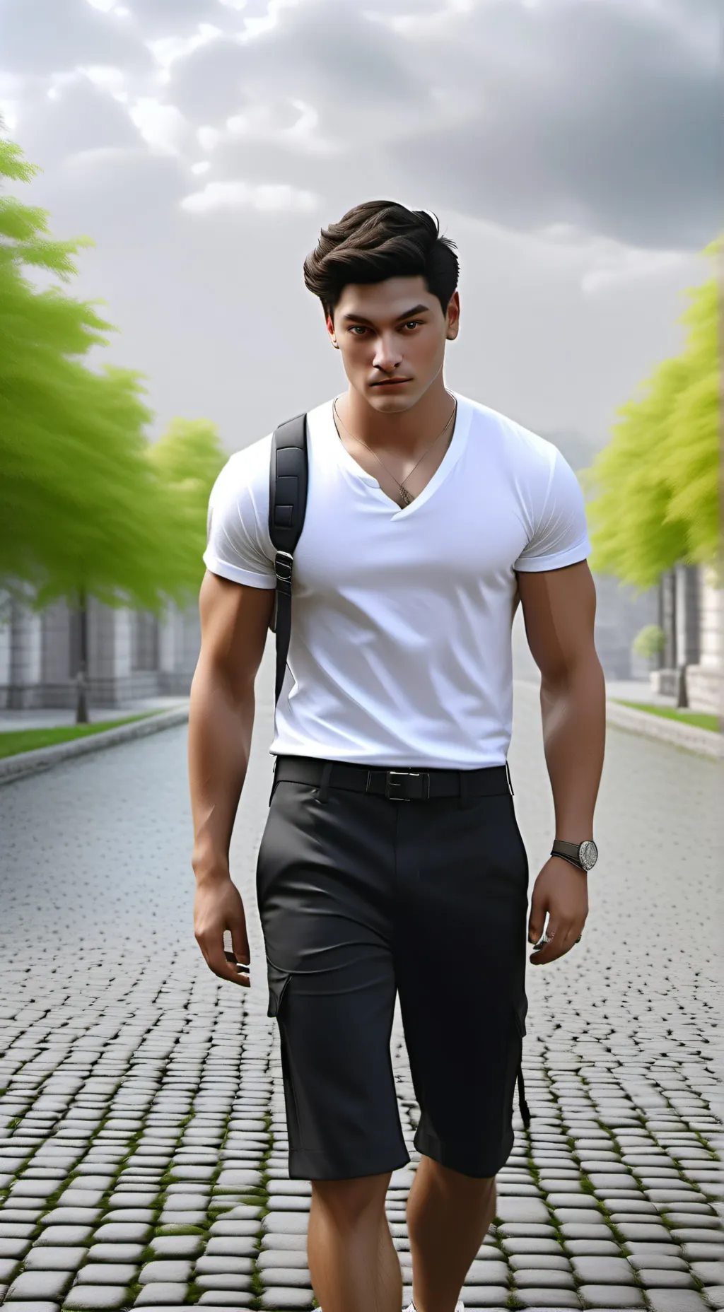 ai character: Nick background