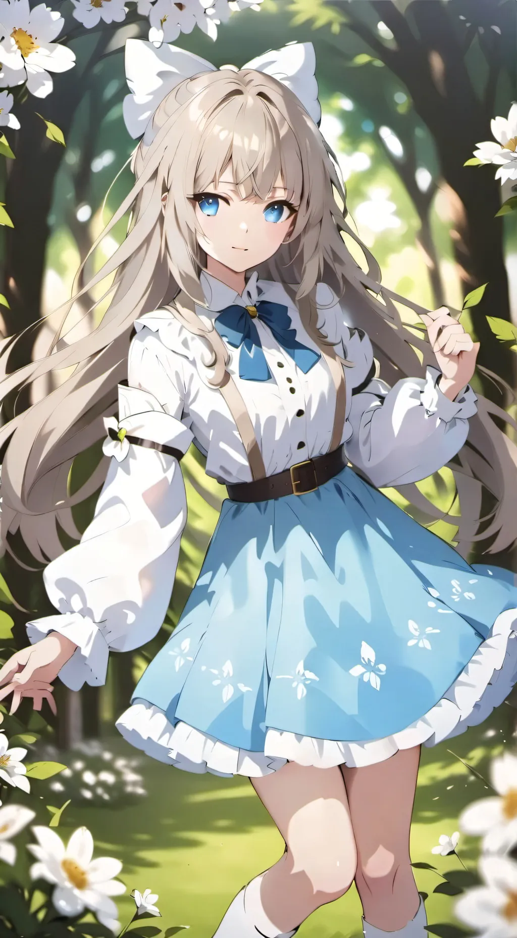 ai character: Lilly background
