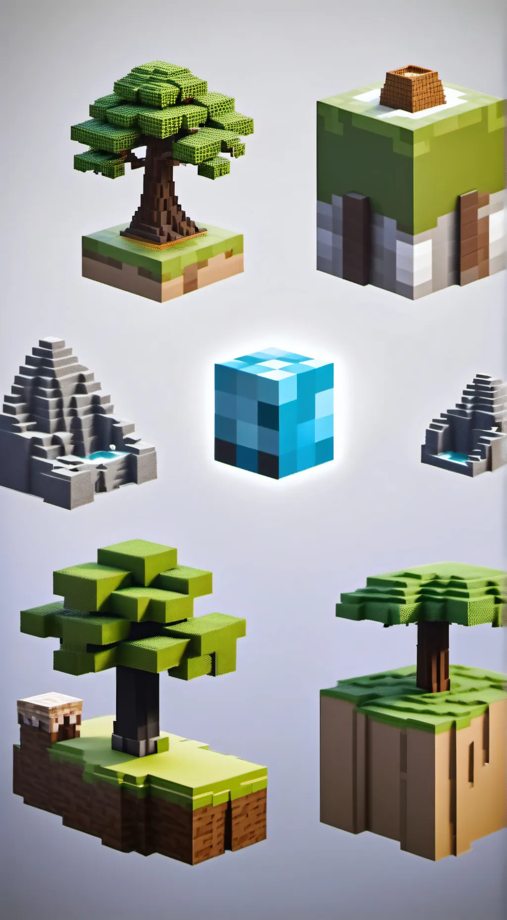 ai character: minecraft school  background