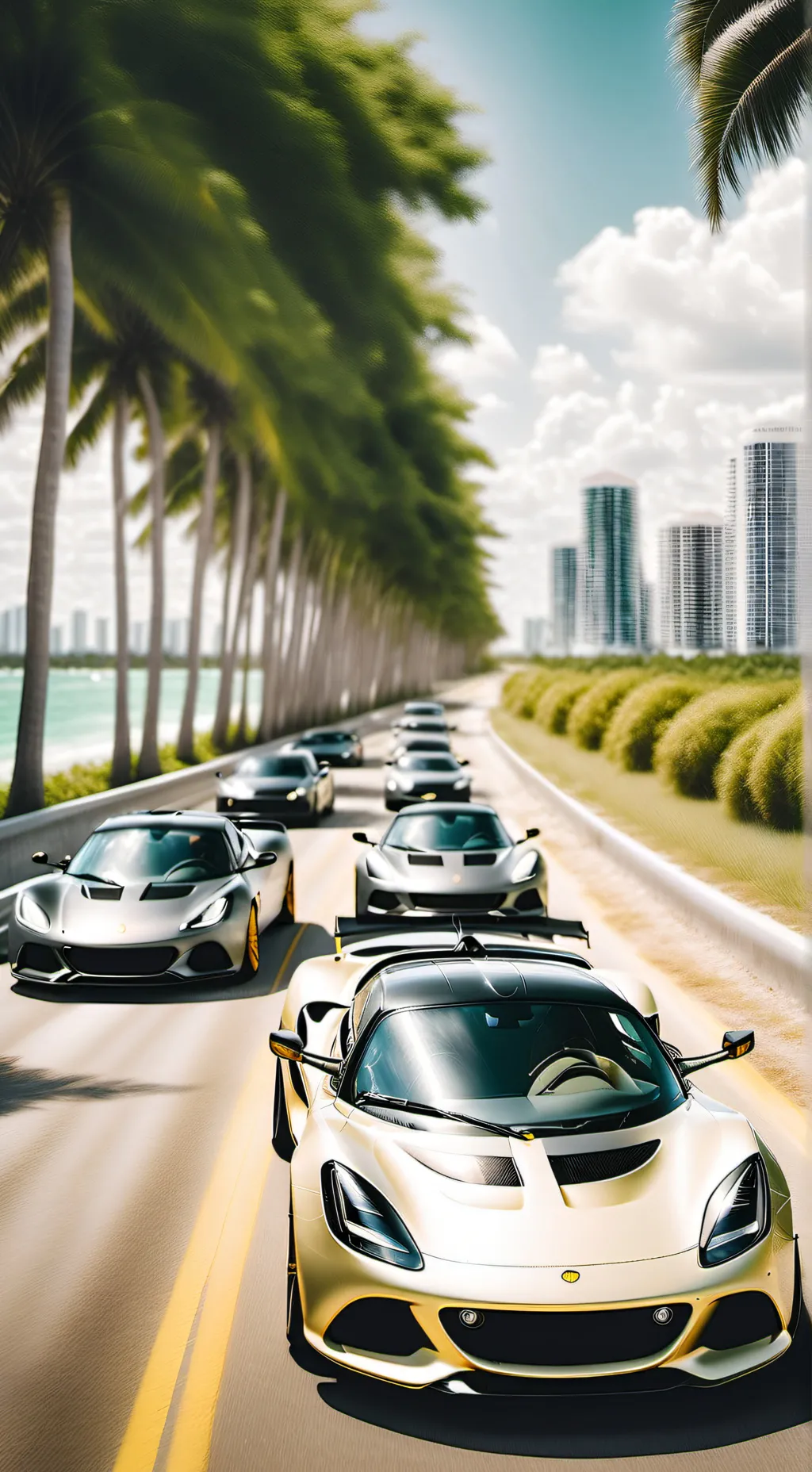 ai character: Lotus Car clubtrip background