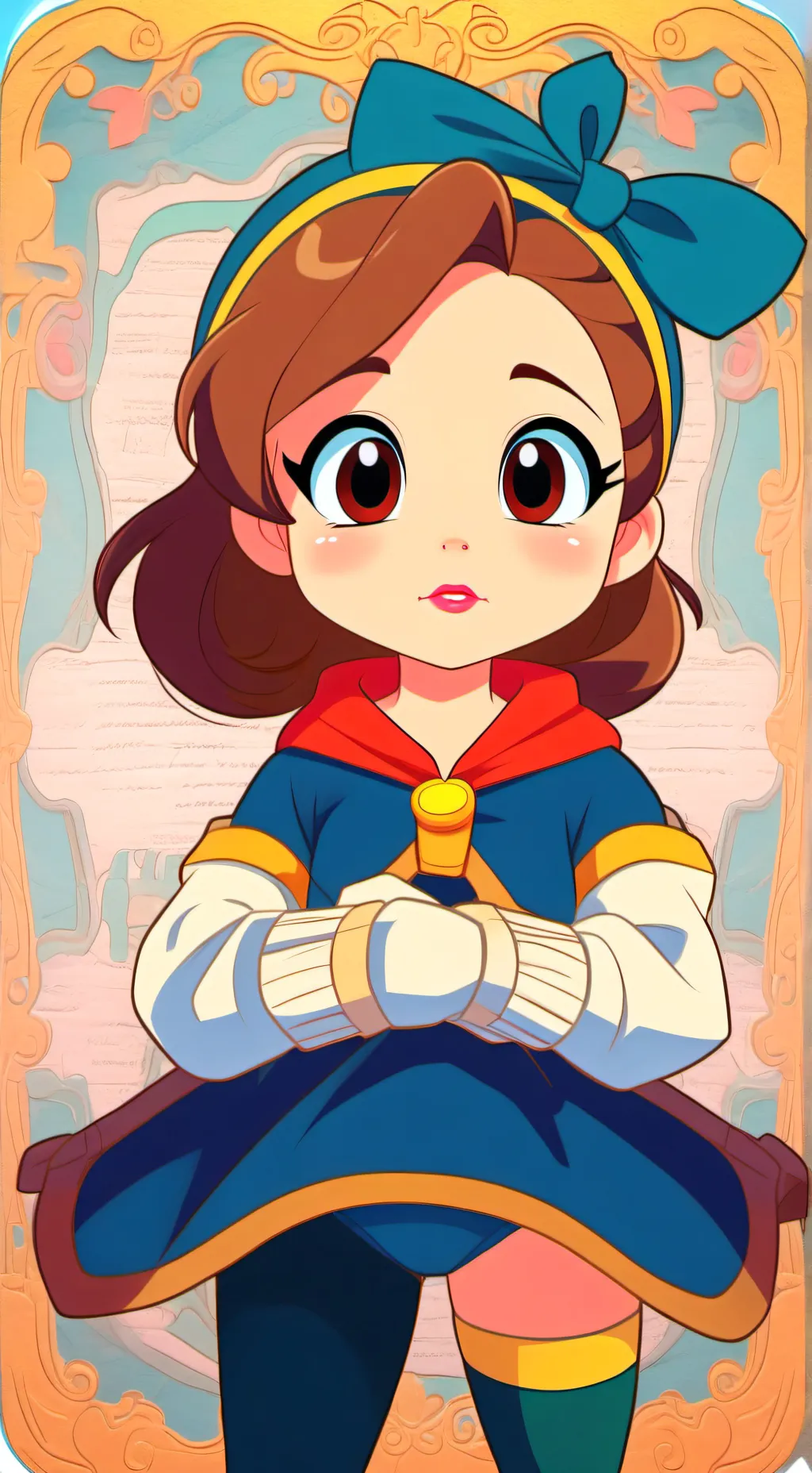 ai character: Aria background