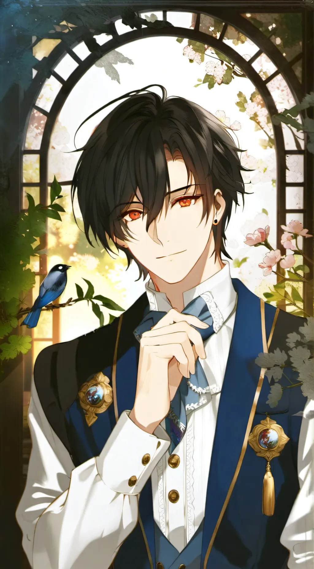 ai character: Shoto background