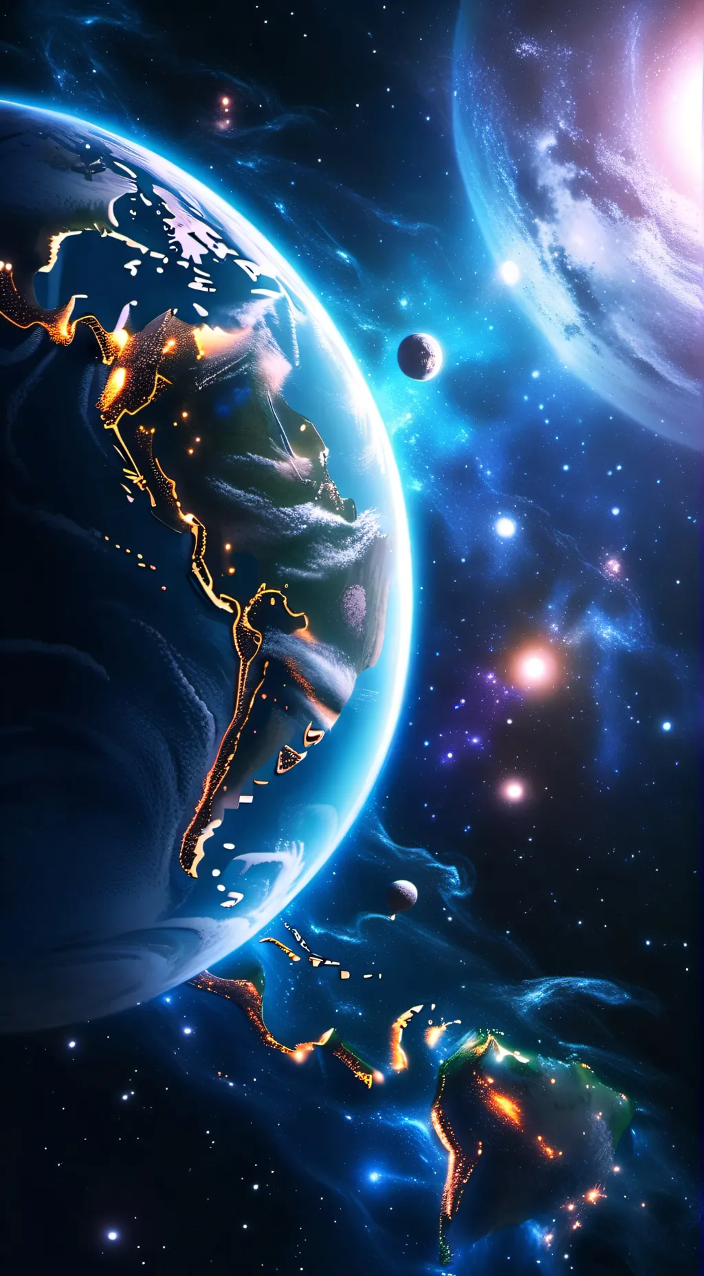 ai character: Earth background