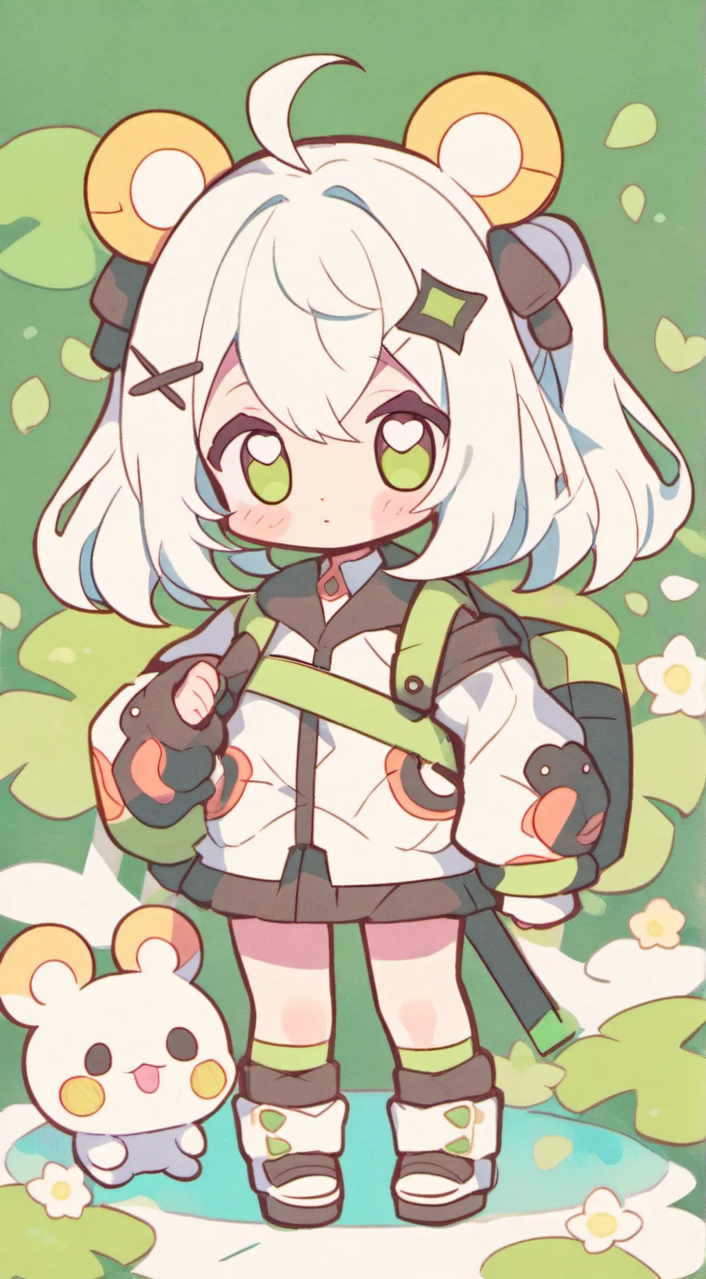 ai character: Mina background